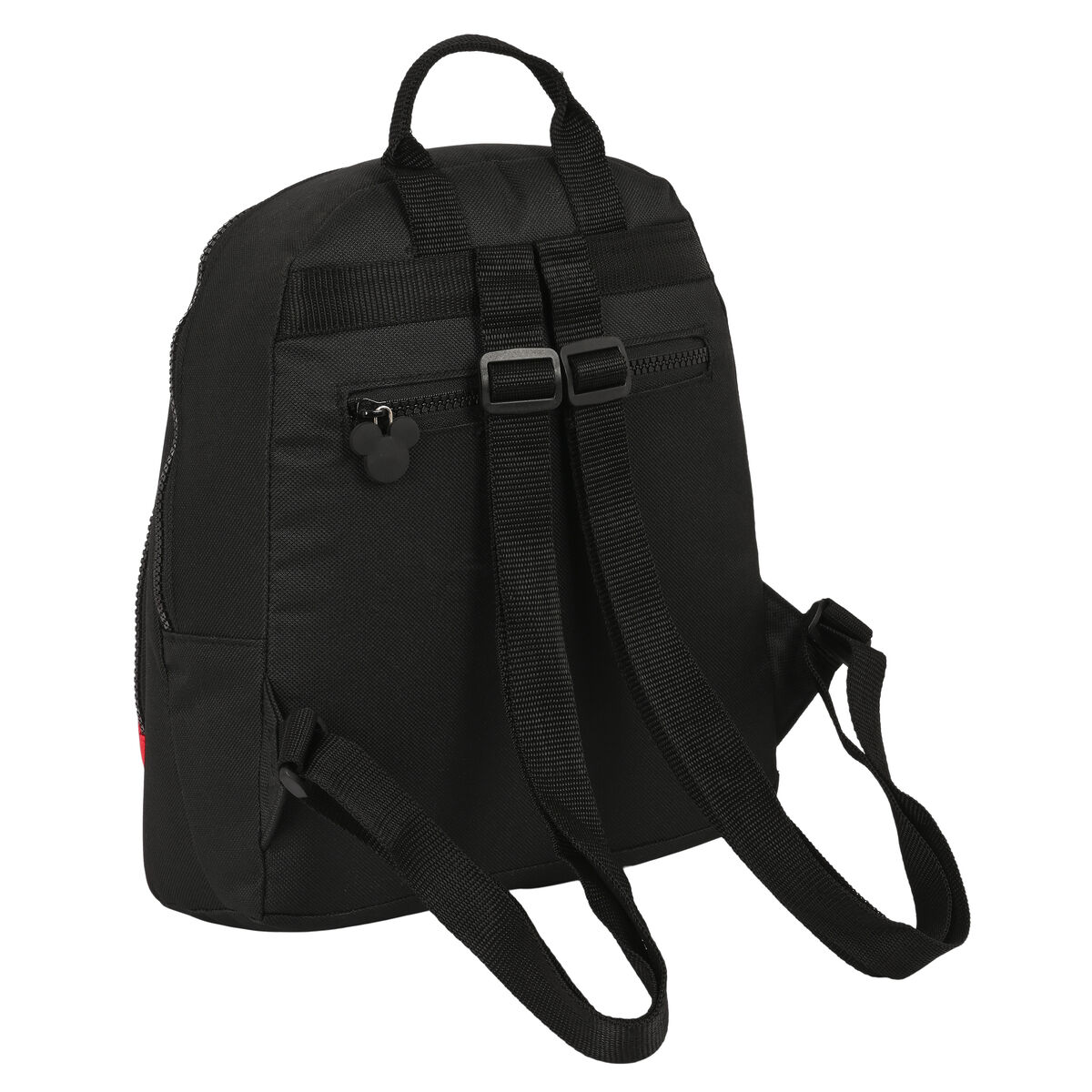 Mochila Casual Mickey Mouse Clubhouse Mickey mood Negro Rojo 25 x 30 x 13 cm