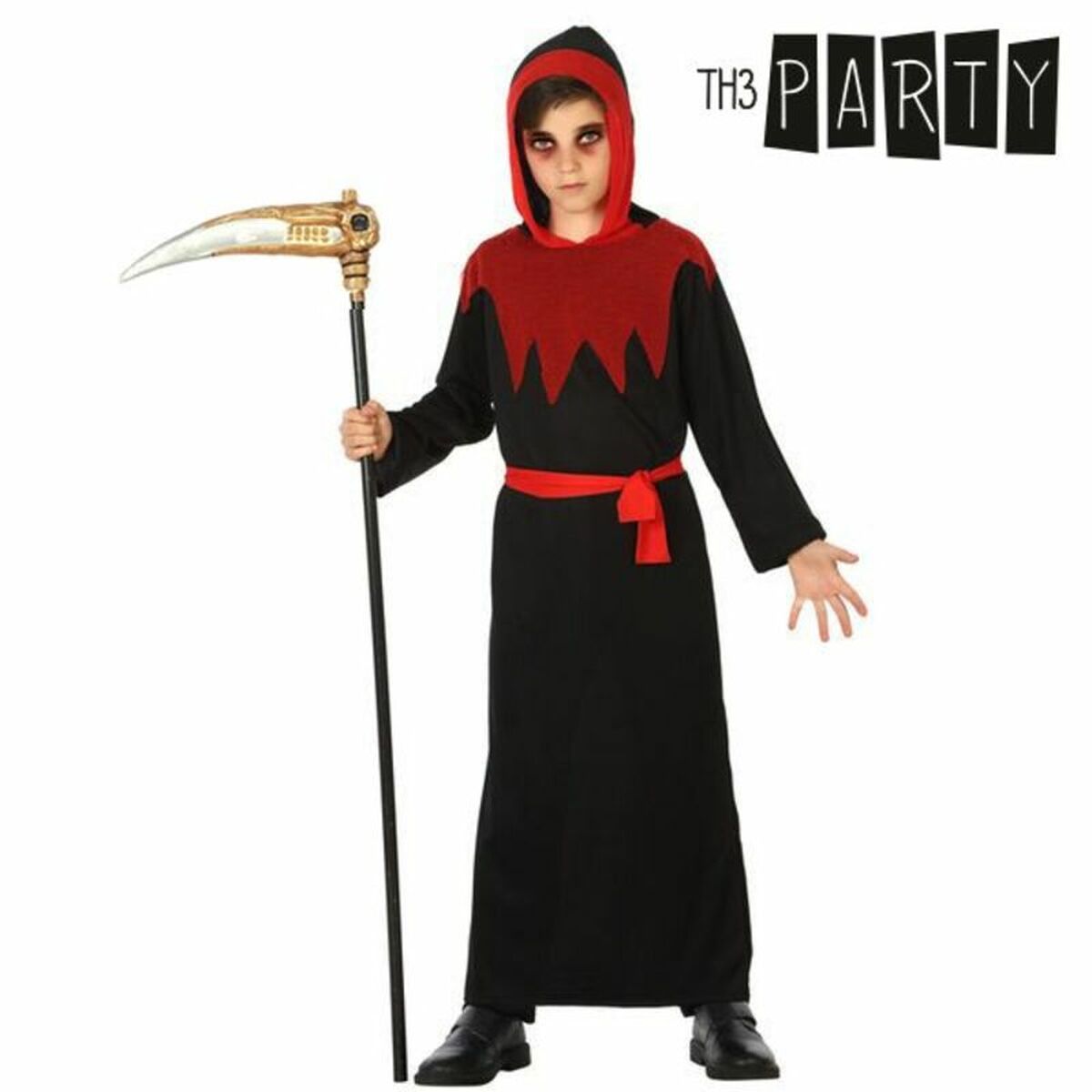 Disfraz para Niños Th3 Party Negro 10-12 Años 7-9 Años (2 Piezas)