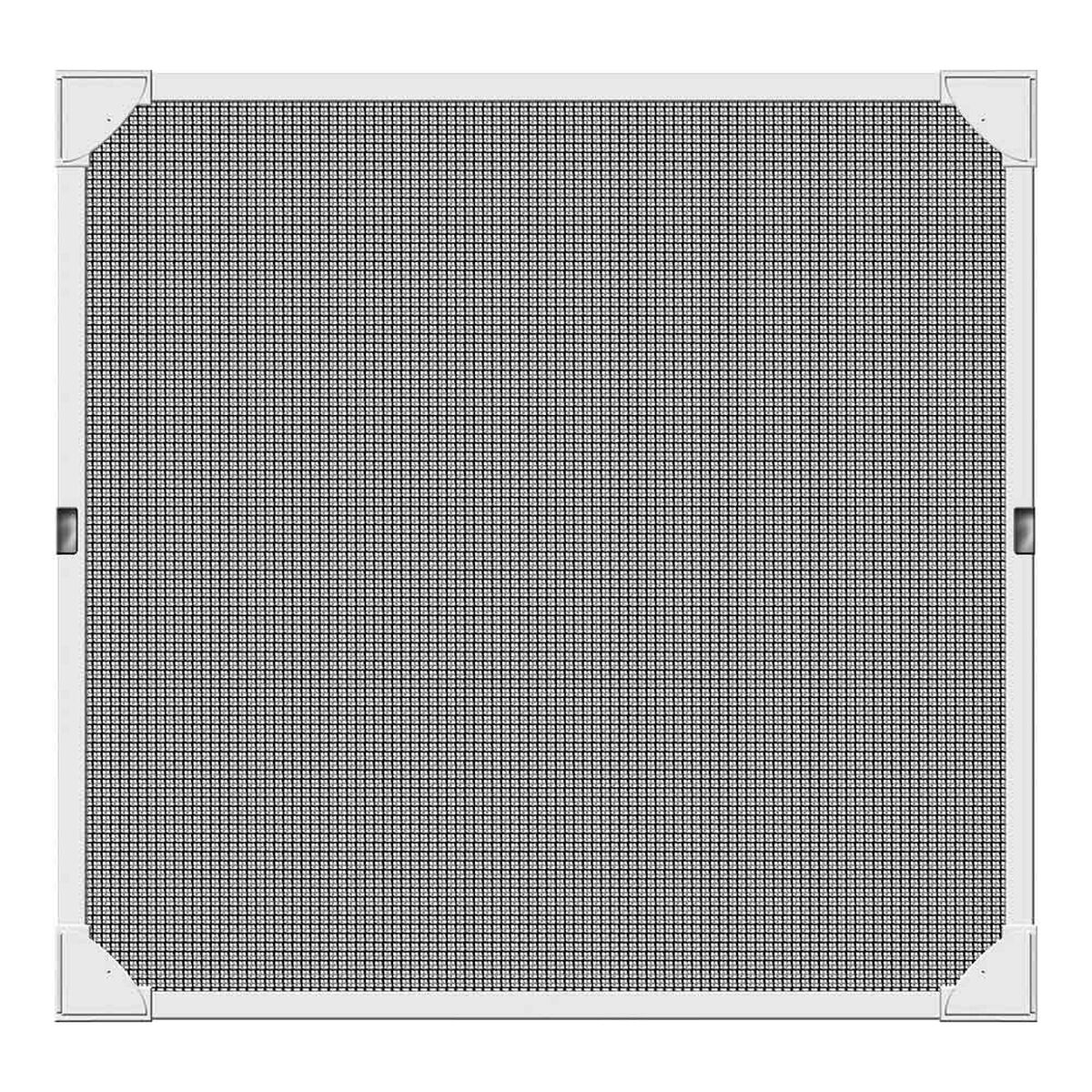 Mosquitera Schellenberg Magnético Con marco Fibra de Vidrio Blanco (100 x 120 cm)