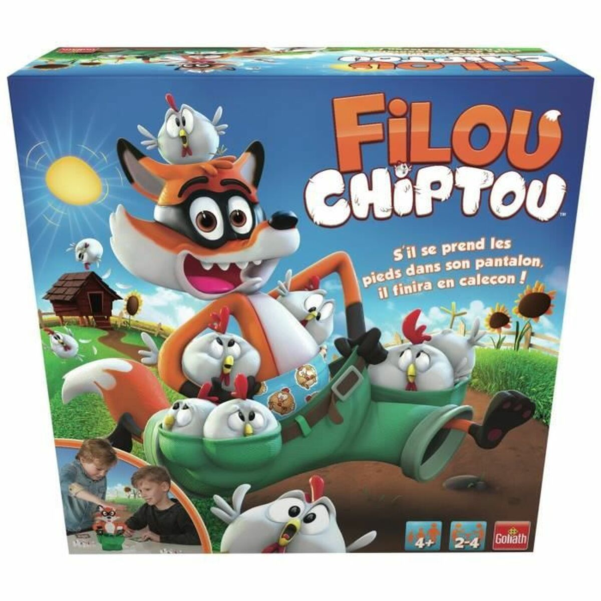 Juego de Mesa Goliath Filou Chiptou (FR)