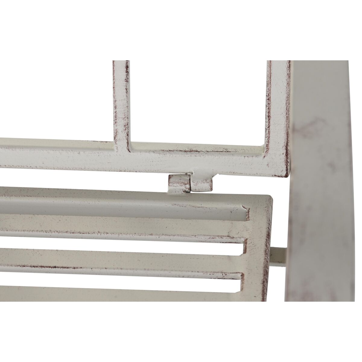 Silla de Jardín DKD Home Decor Blanco Metal 63,5 x 52 x 98 cm
