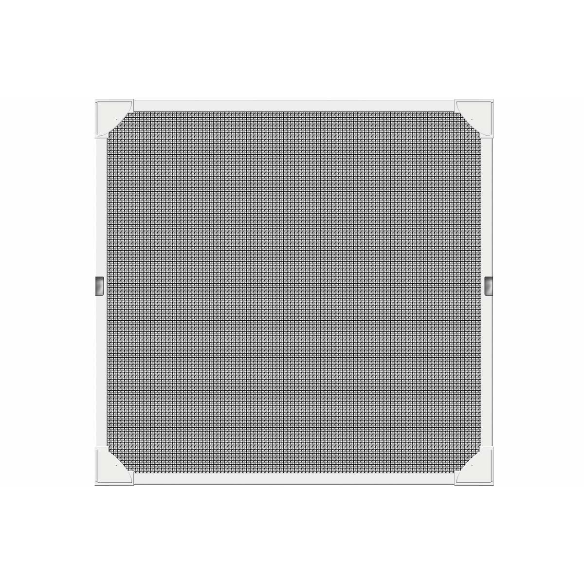 Mosquitera Schellenberg Magnético Con marco Fibra de Vidrio Blanco (100 x 120 cm)