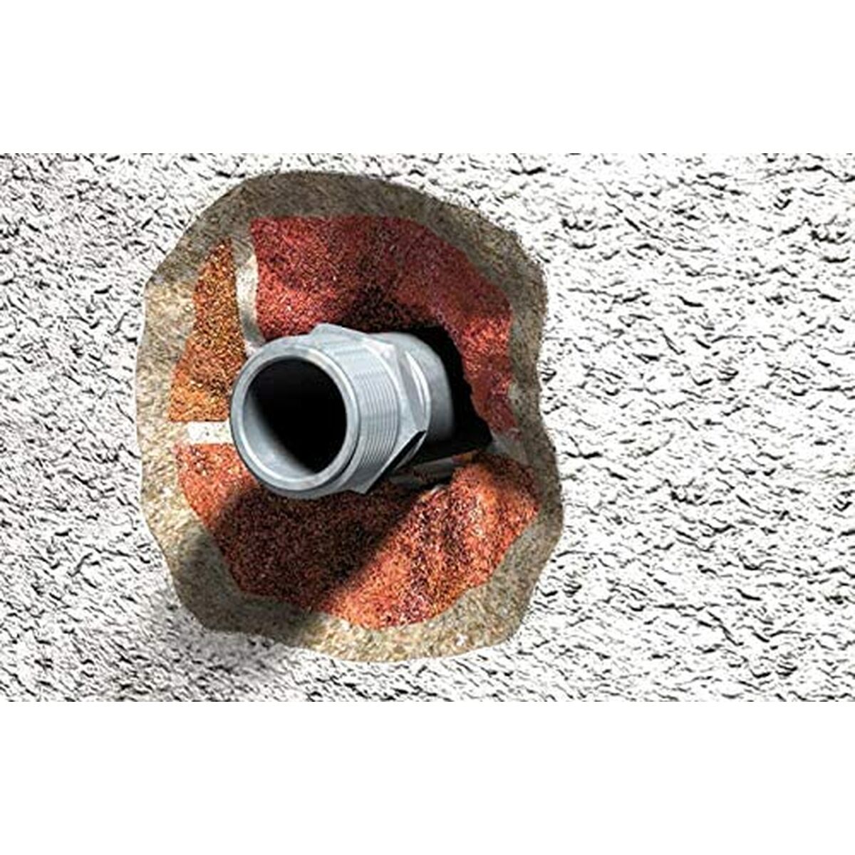 Sellador/Adhesivo Fischer 512348 Cemento Gris oscuro 310 ml