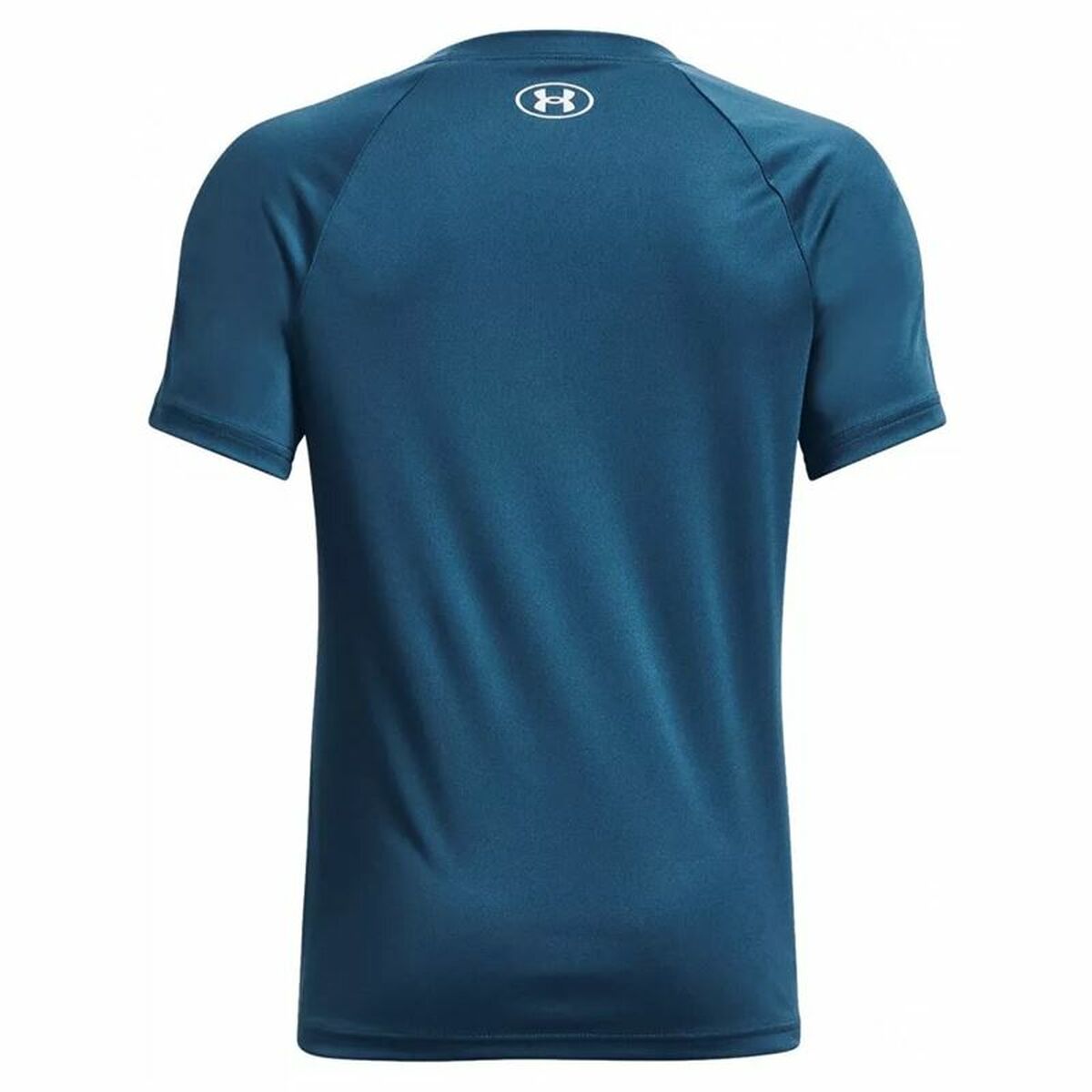 Camiseta de Manga Corta Infantil Under Armour Big Logo Azul