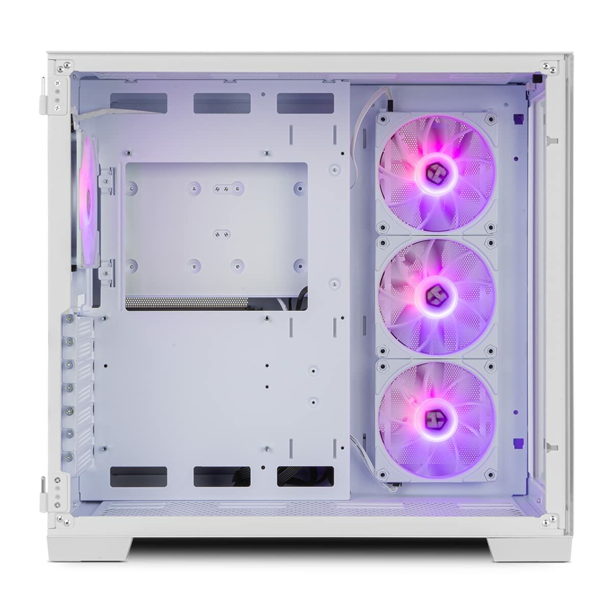 Caja Semitorre ATX Nox-Xtreme NXHUMMERASTRAWH Blanco LED RGB
