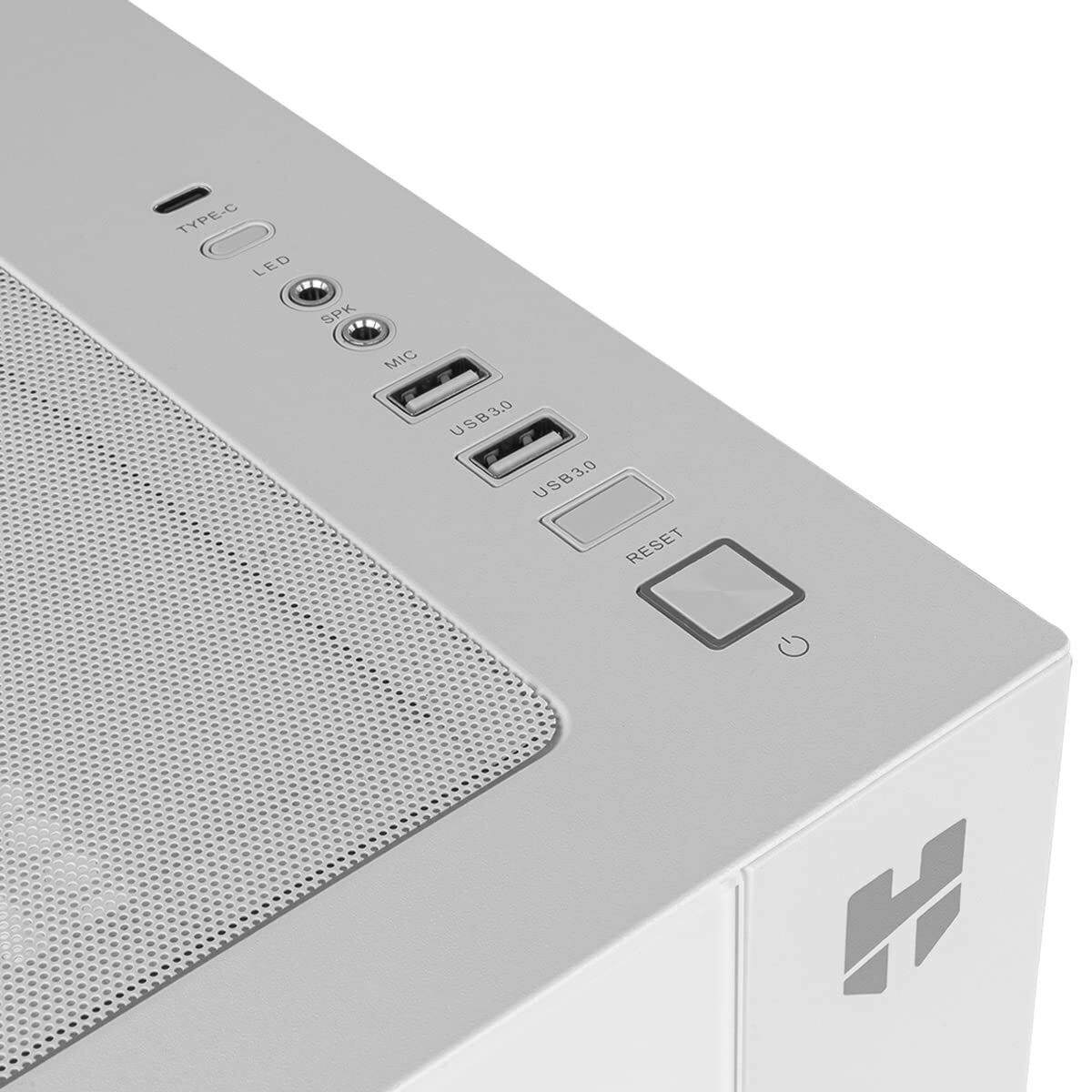 Caja Semitorre ATX Nox-Xtreme NXHUMMERASTRAWH Blanco LED RGB