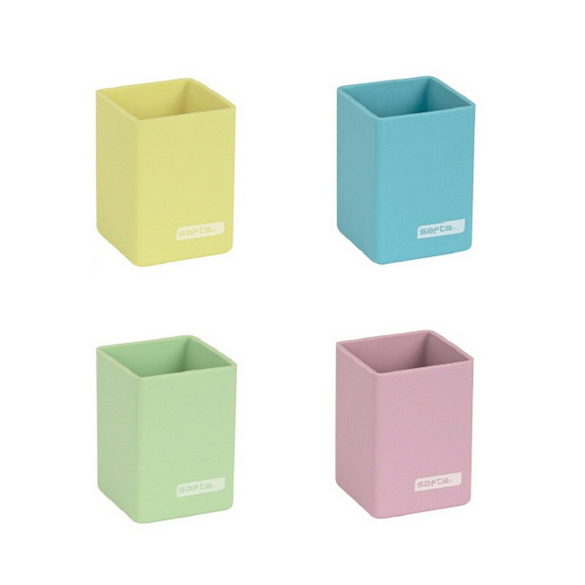 Set Safta Multicolor Portalápices Silicona (8 Piezas)