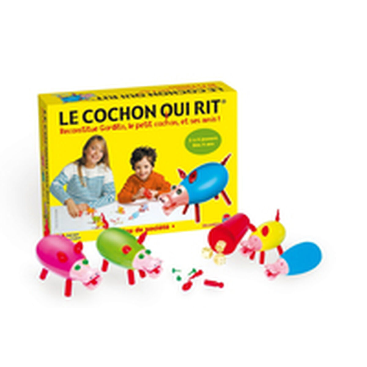 Juego de Mesa Dujardin Laughing Pig by 4 (FR)