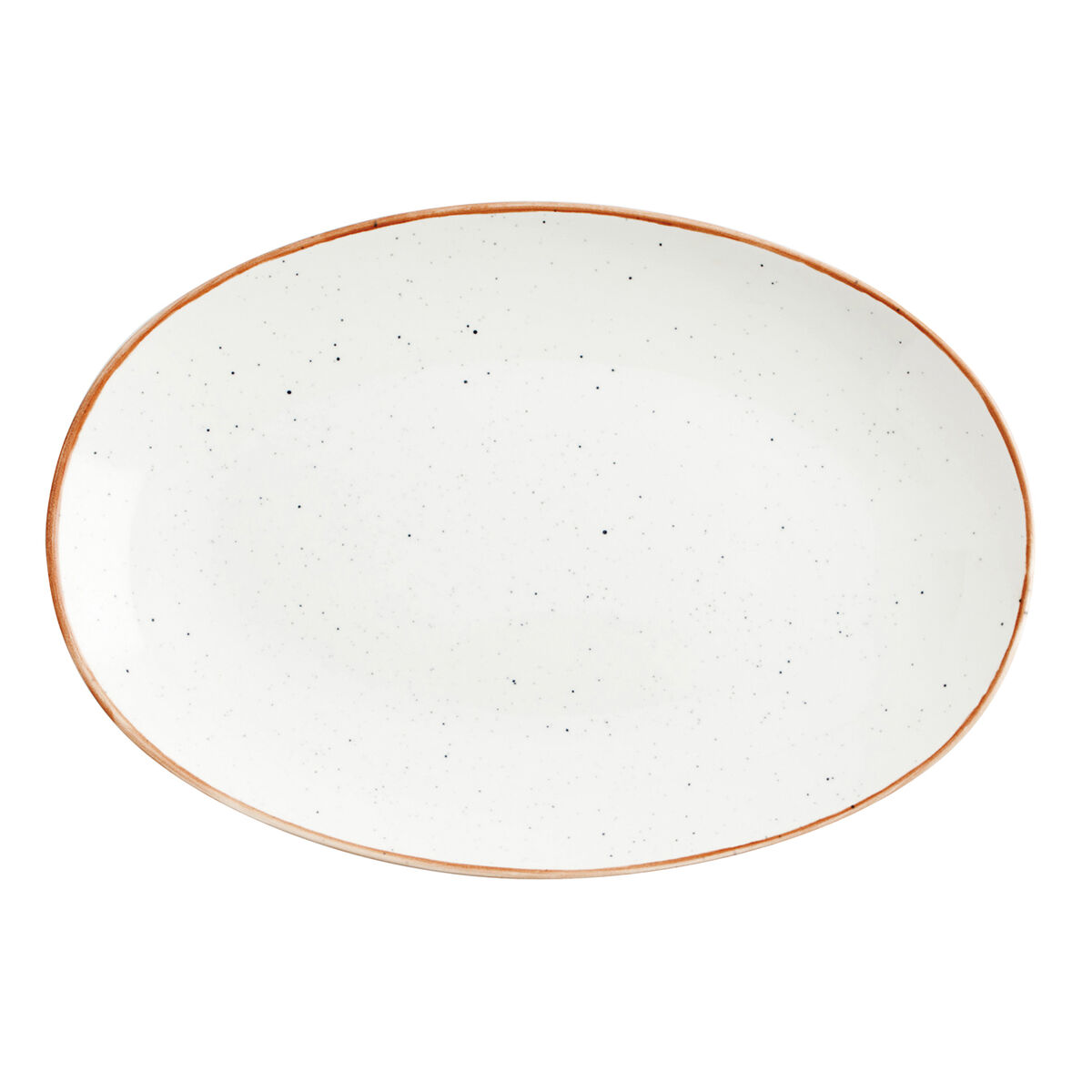 Fuente de Cocina Ariane Terra Ovalado Cerámica Beige (Ø 26 cm) (12 Unidades)