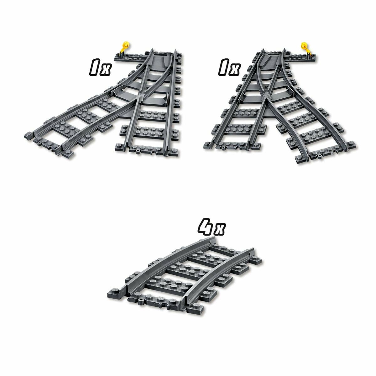 Playset Lego City Rail 60238 Accesorios