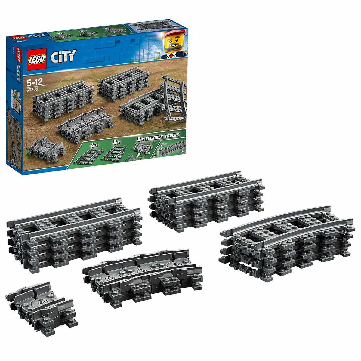 Playset Lego City Rail 60238 Accesorios