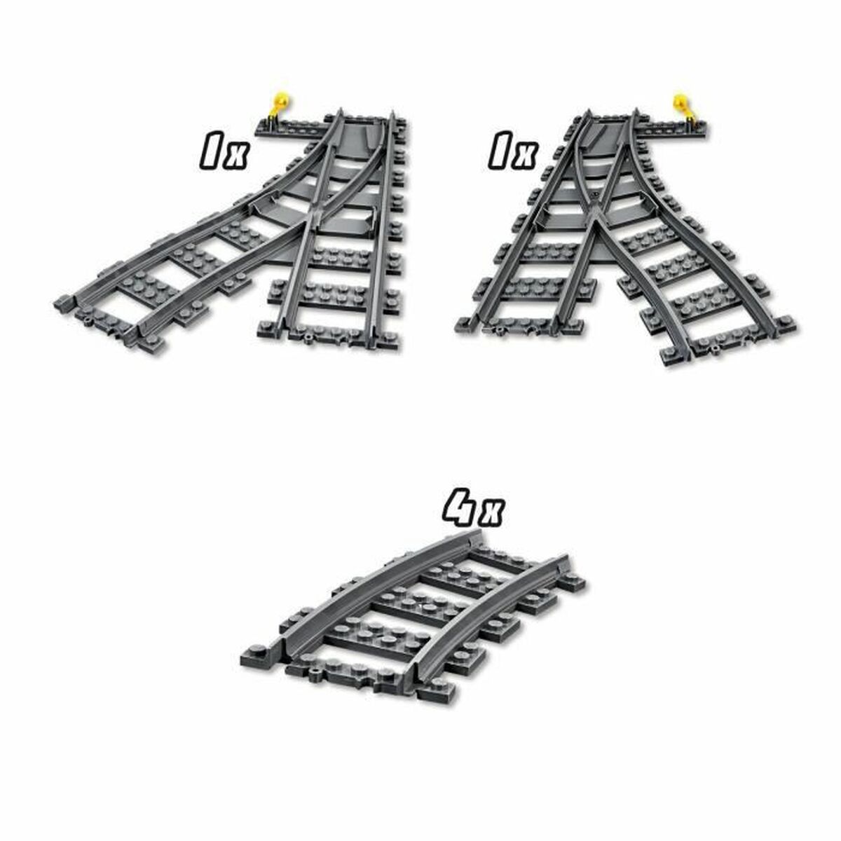 Playset Lego City Rail 60238 Accesorios