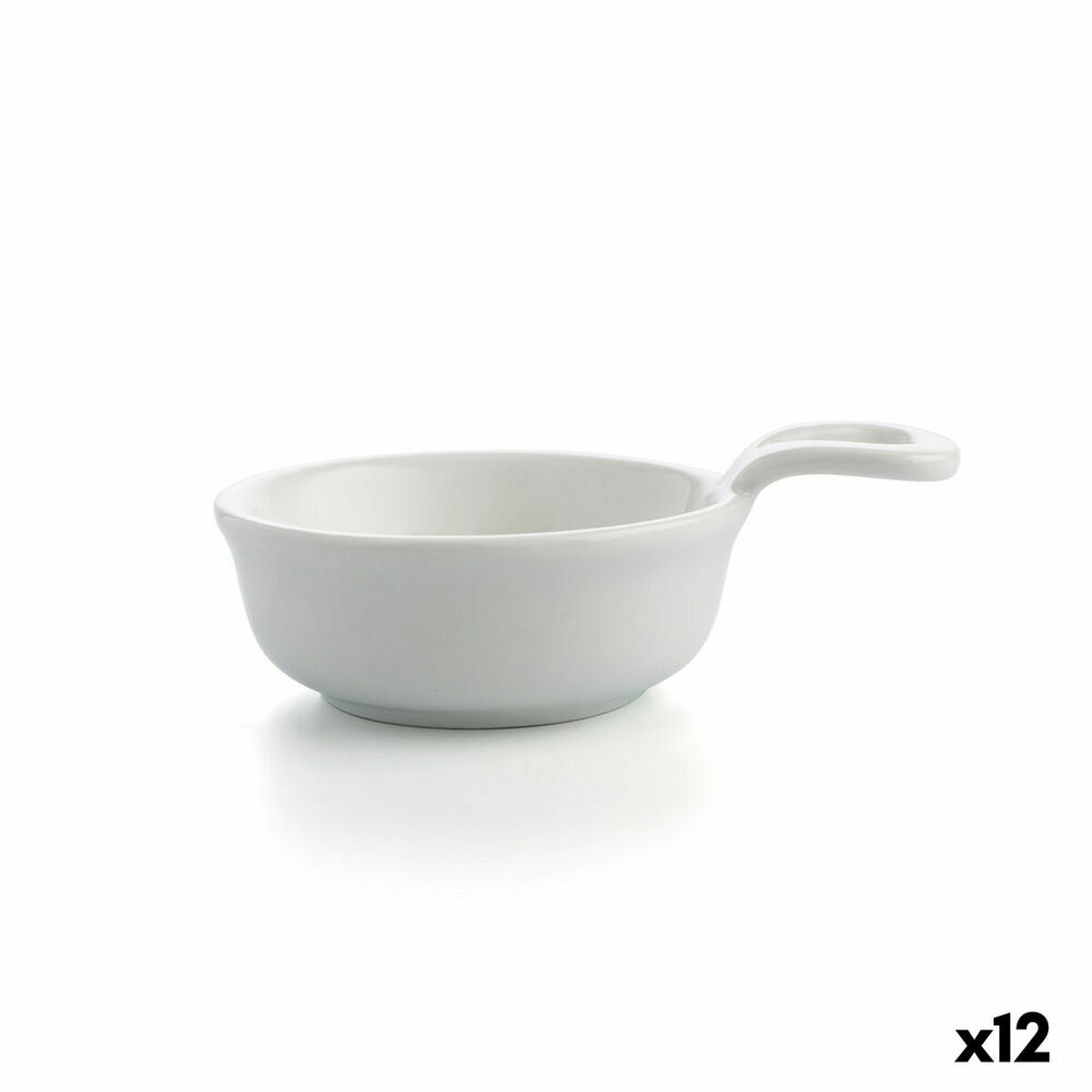 Set de Degustación Quid Select Blanco Cerámica 8,5 cm Mini (12 Unidades)