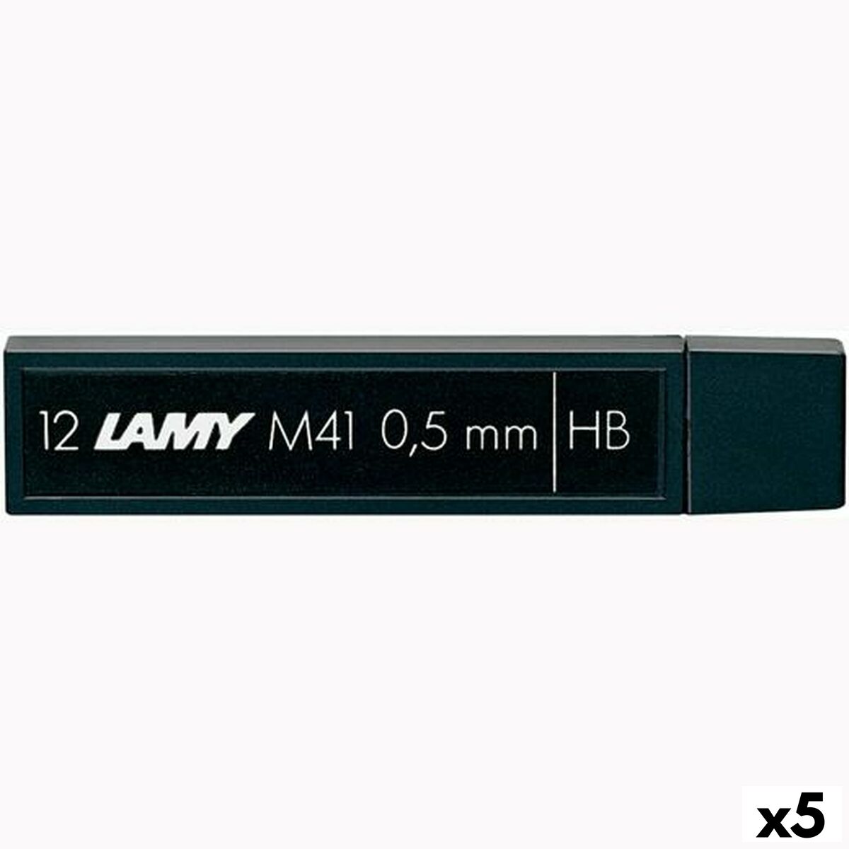 Recambio de mina Lamy M41 HB 0,5 mm (5 Unidades)