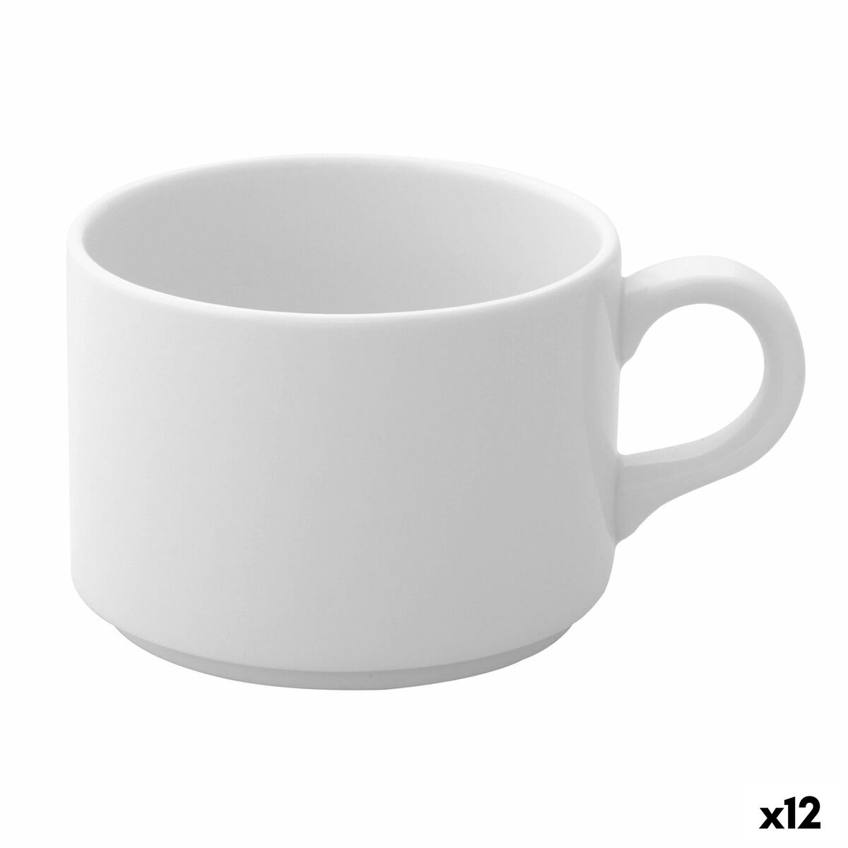 Taza de café y té Ariane Prime Blanco 230 ml (12 Unidades)