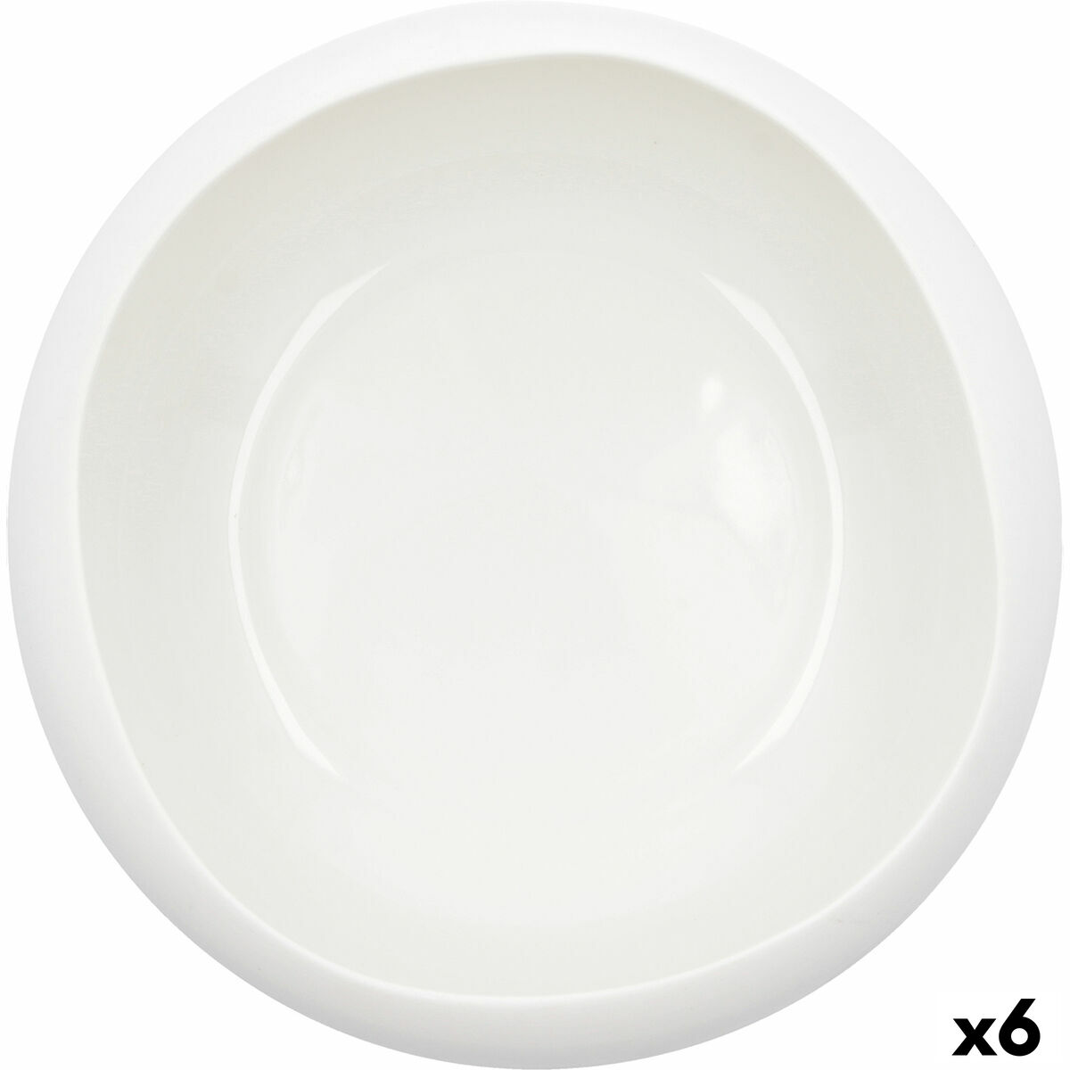 Bol para Aperitivos Ariane Organic Blanco Cerámica Ø 21 cm (2 Unidades)