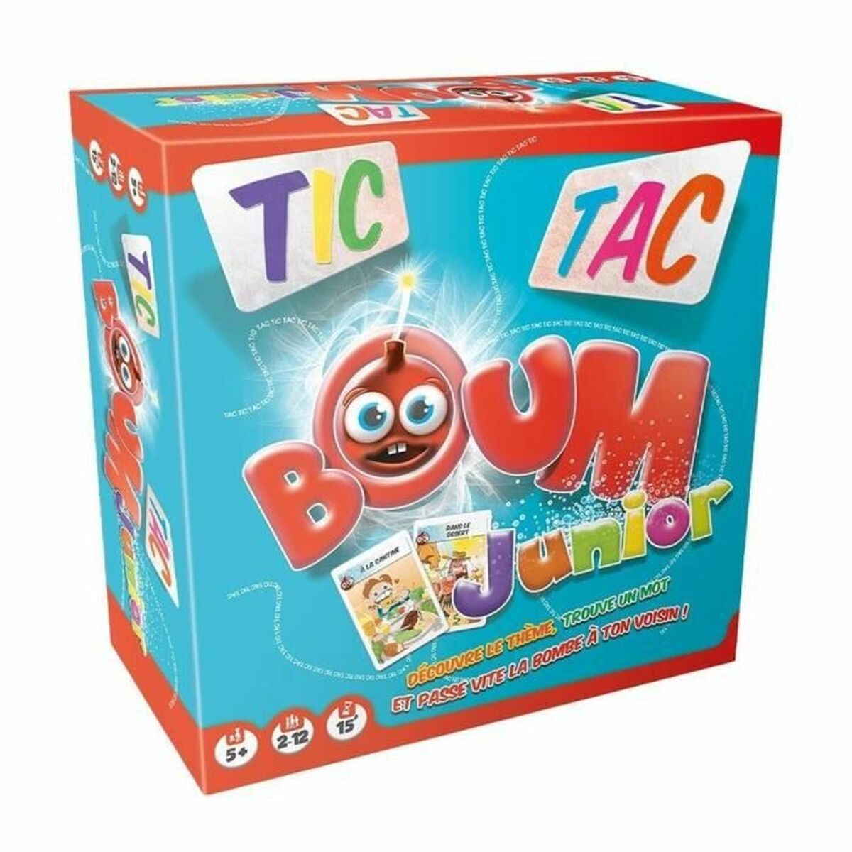 Juego de Mesa Asmodee Tic tac BOOM (FR)
