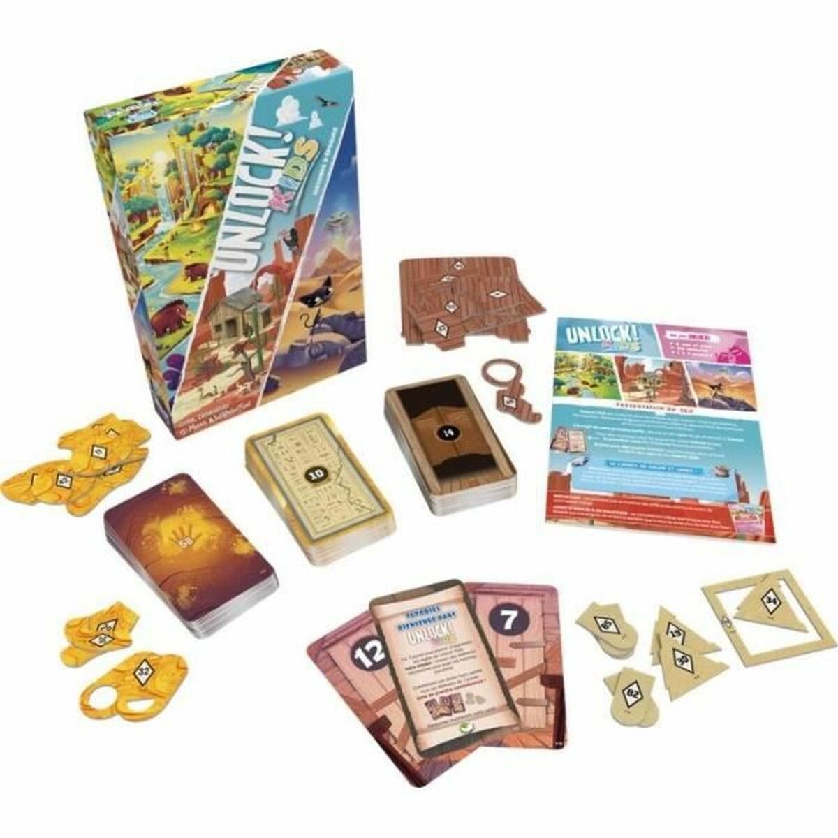 Juego de Mesa Asmodee UNLOCK! KIDS 2 (FR)