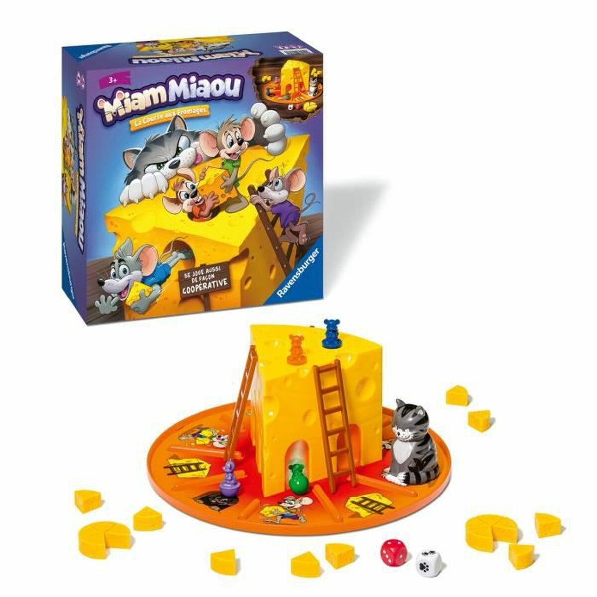 Juego de Mesa Ravensburger Miam Miaou (FR)