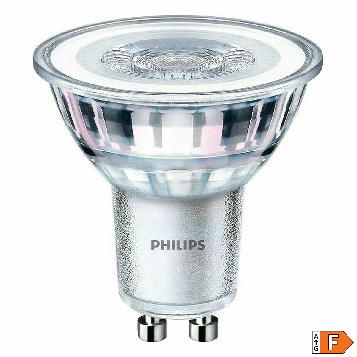 Bombilla LED Dicroica Philips F 4,6 W 50 W GU10 390 lm 5 x 5,4 cm (6500 K)