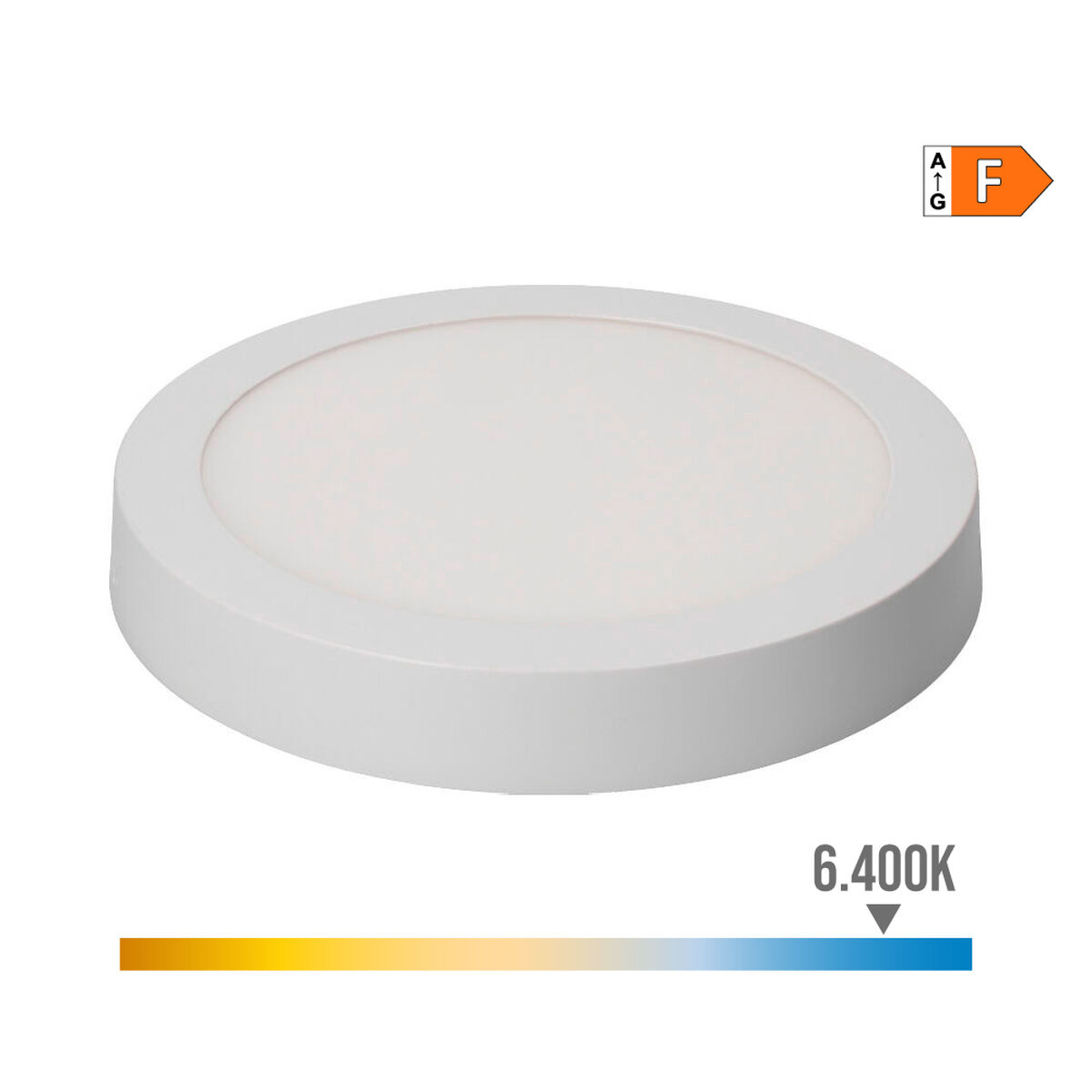 Lámpara de Techo EDM 31594 Blanco Aluminio Plástico 20 W 22,5 x 22,5 x 4 cm (6400 K)
