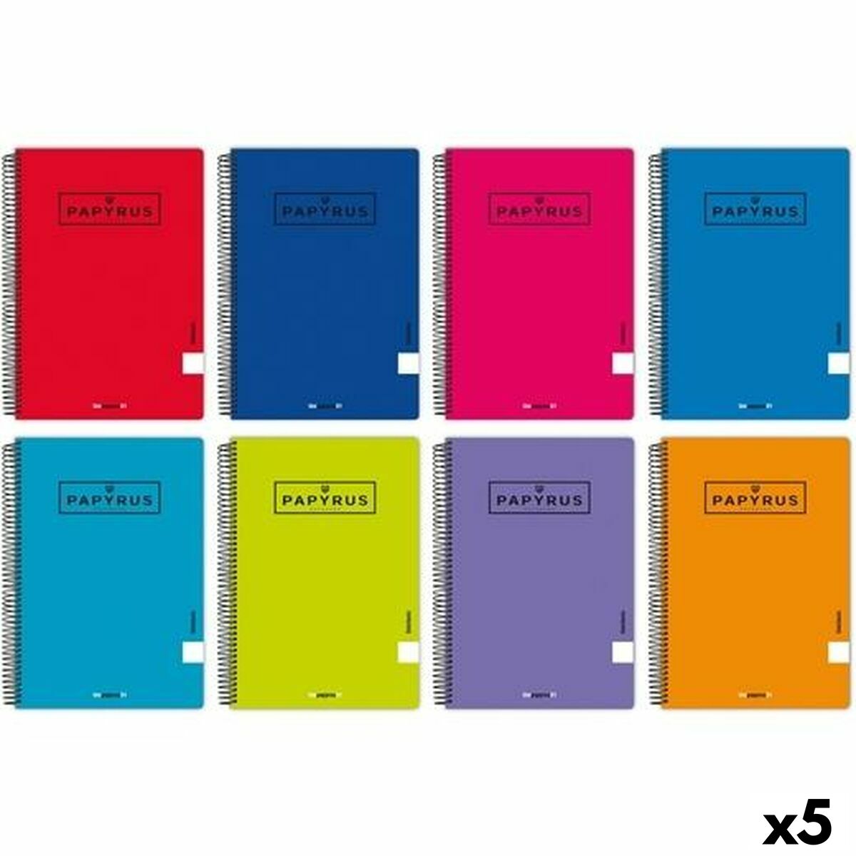 Cuaderno Papyrus Din A4 80 Hojas (5 Unidades)