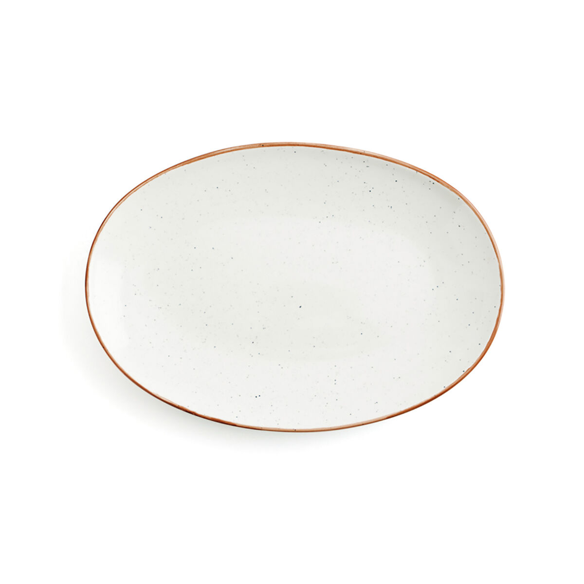 Fuente de Cocina Ariane Terra Ovalado Cerámica Beige (Ø 32 cm) (6 Unidades)