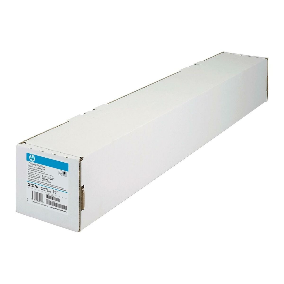 Rollo de papel para Plotter HP Bond 36 DesignJet 120 Inkjet 45,7 m Blanco
