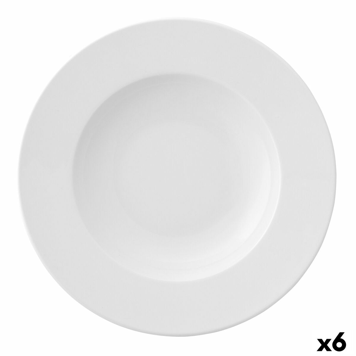 Plato para Pasta Ariane Prime Cerámica Blanco (Ø 30 cm) (6 Unidades)