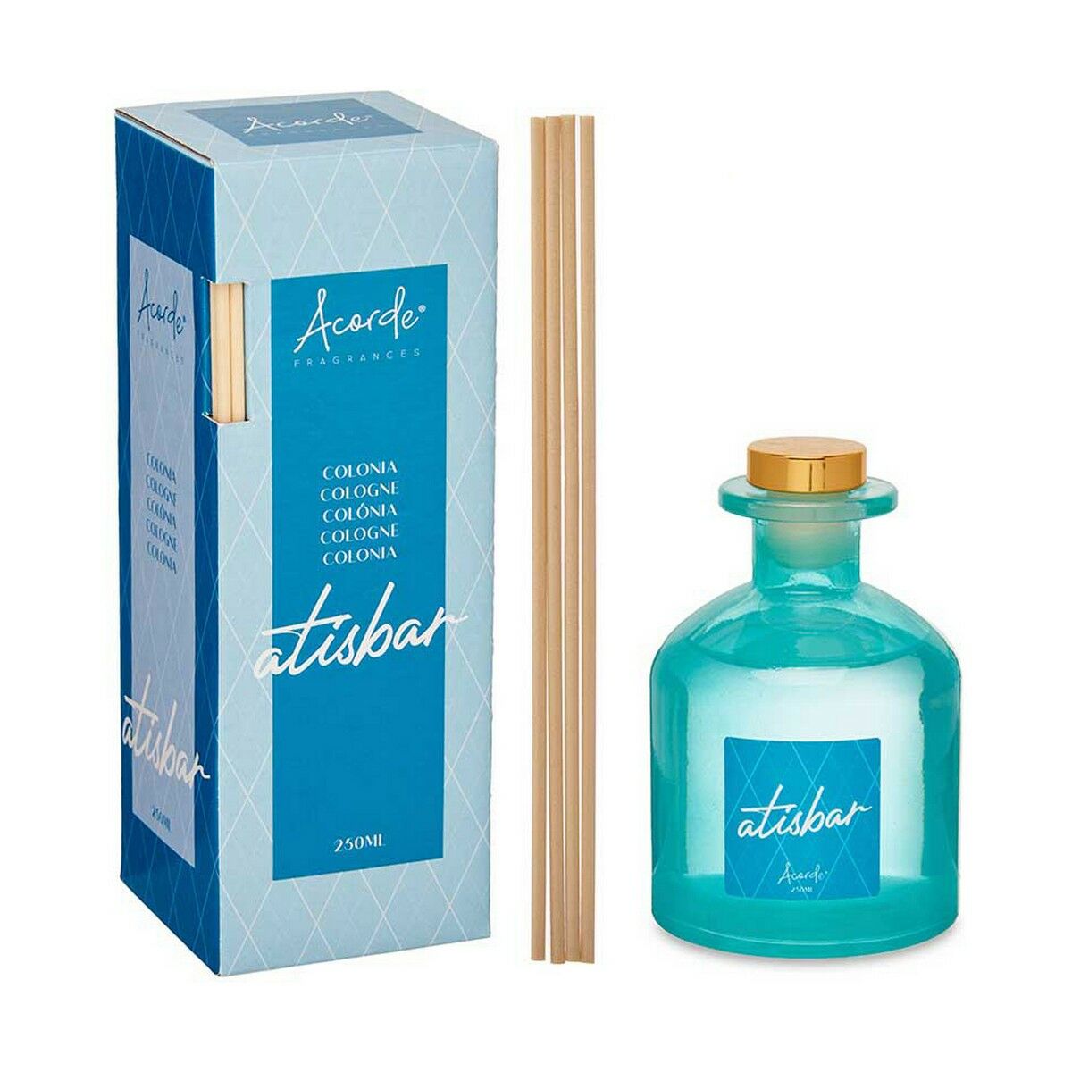 Varitas Perfumadas Acorde Colonia Infantil 250 ml (6 Unidades)