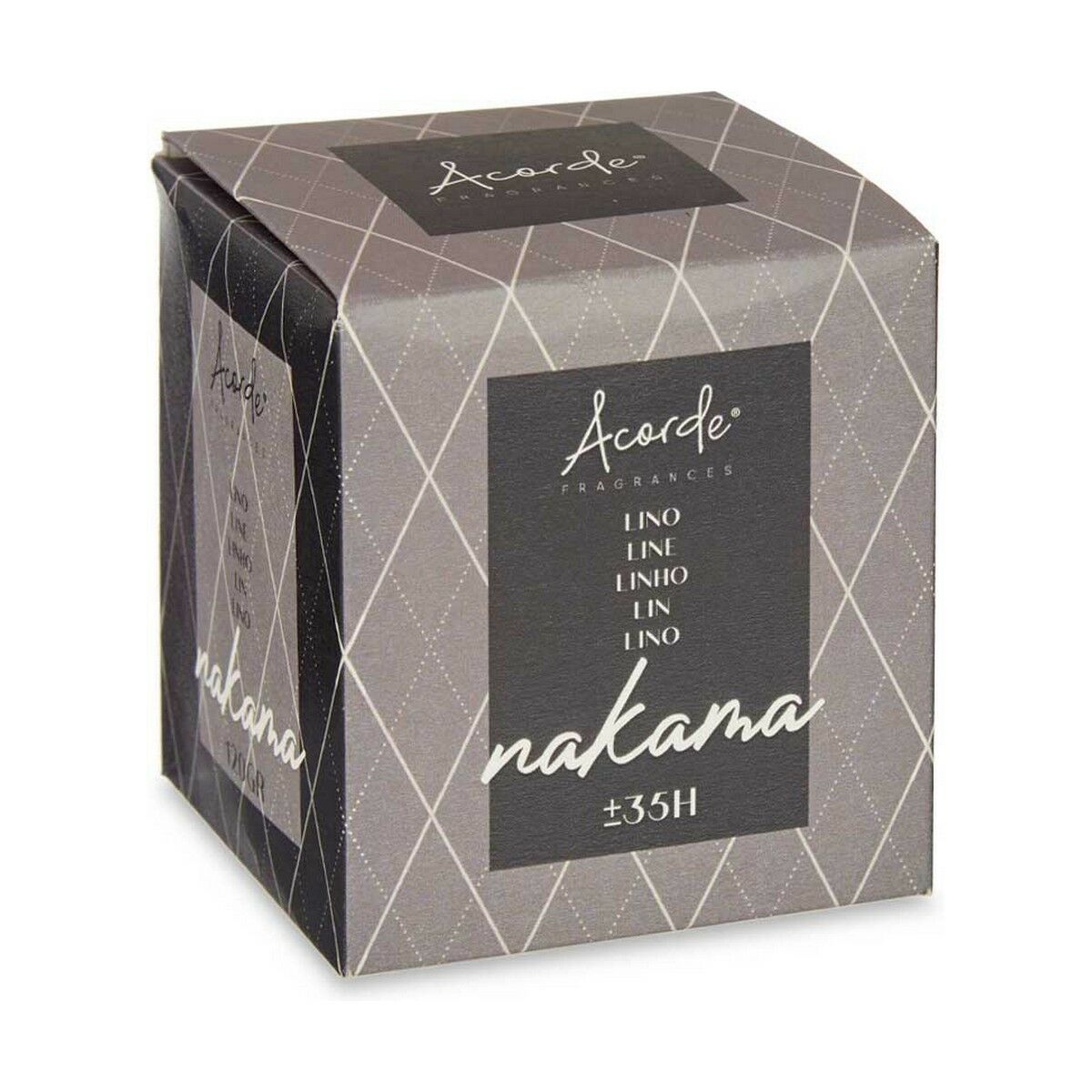 Vela Perfumada Acorde Lino 120 g (12 Unidades)