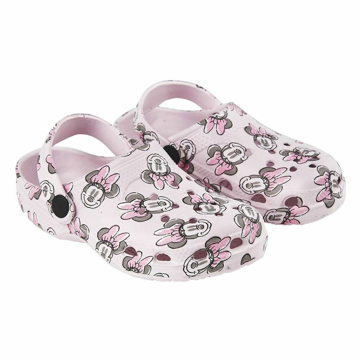 Zuecos de Playa Minnie Mouse Rosa