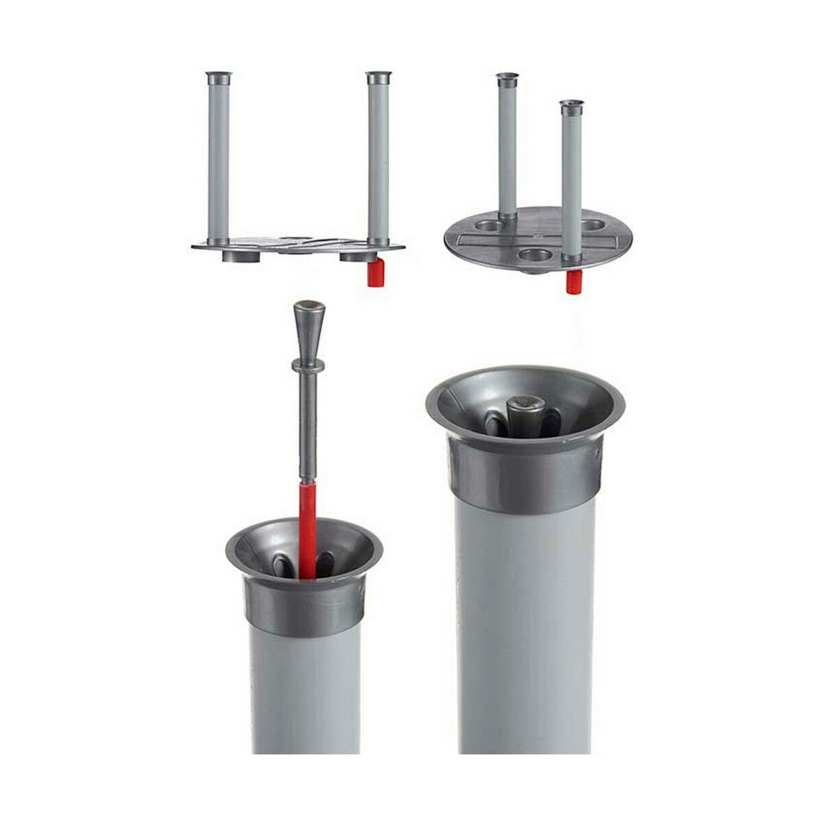 Maceta Autorriego Ibergarden Plateado Polipropileno 38 x 37,5 x 38 cm 38 x 37 x 38 cm (2 Unidades)