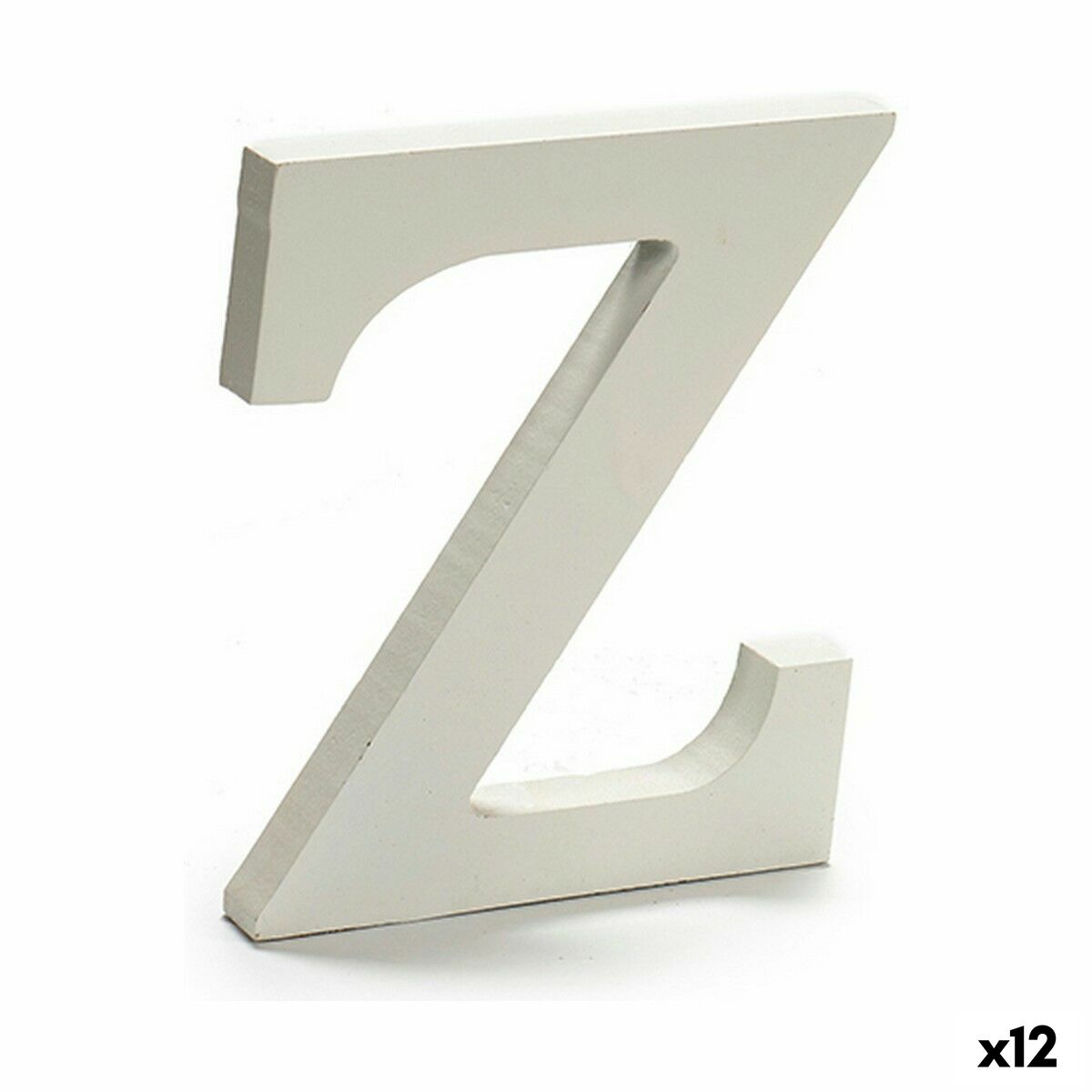 Letra Pincello Z Blanco 1,8 x 21 x 17 cm (12 Unidades)