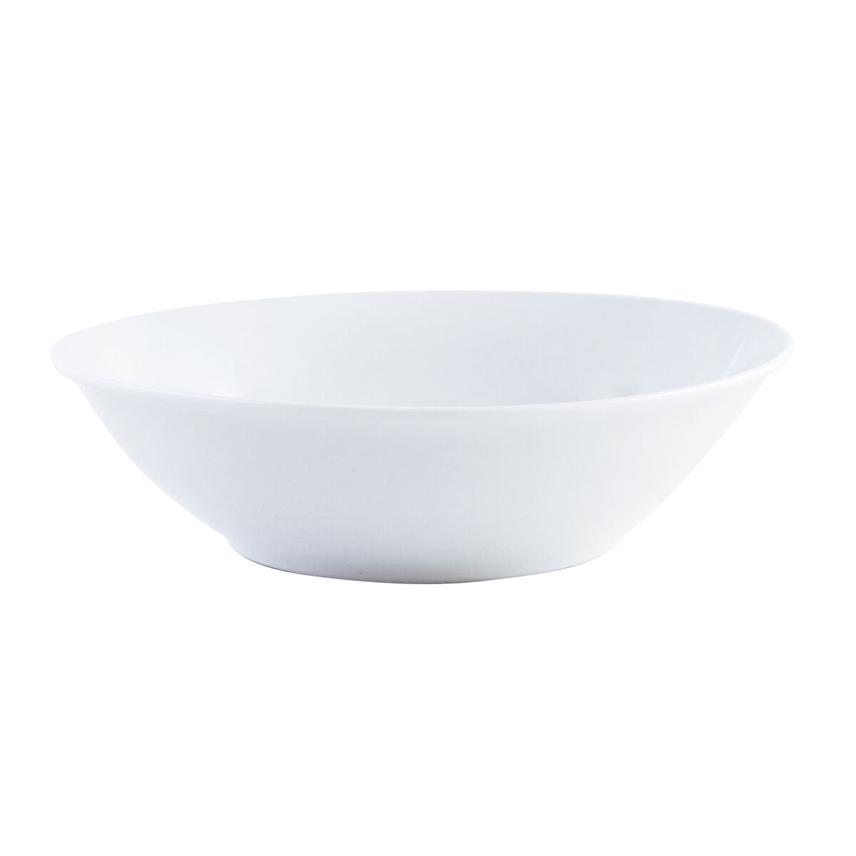 Ensaladera Quid Basic Cerámica Blanco (23 cm) (6 Unidades)