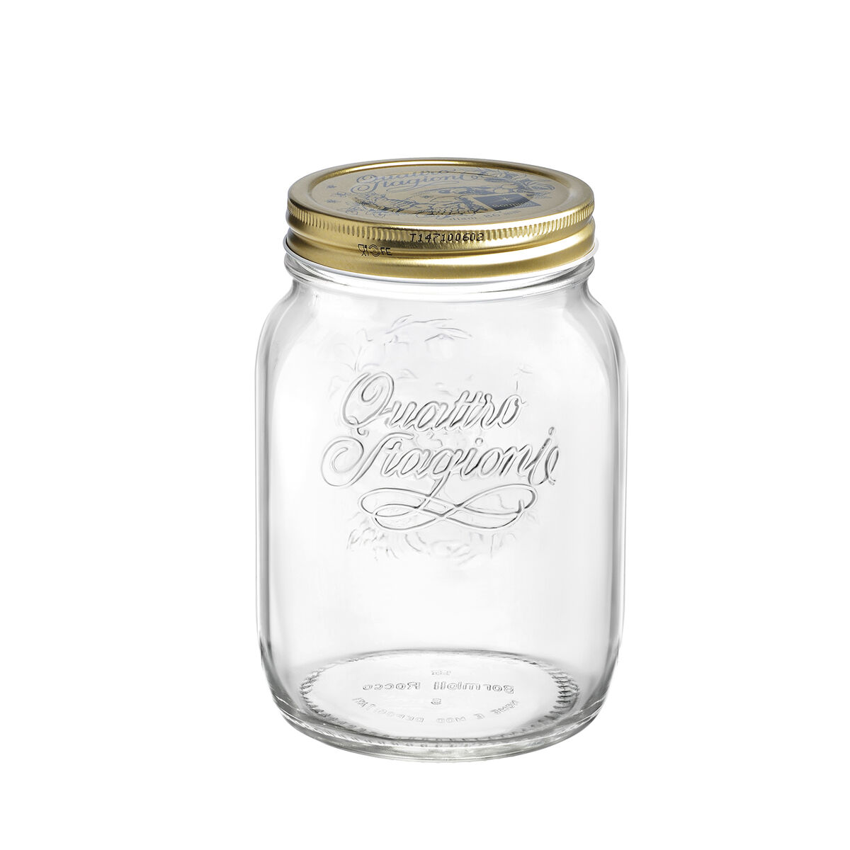 Tarro de Cristal Bormioli Rocco Quattro Stagioni Transparente (6 Unidades)
