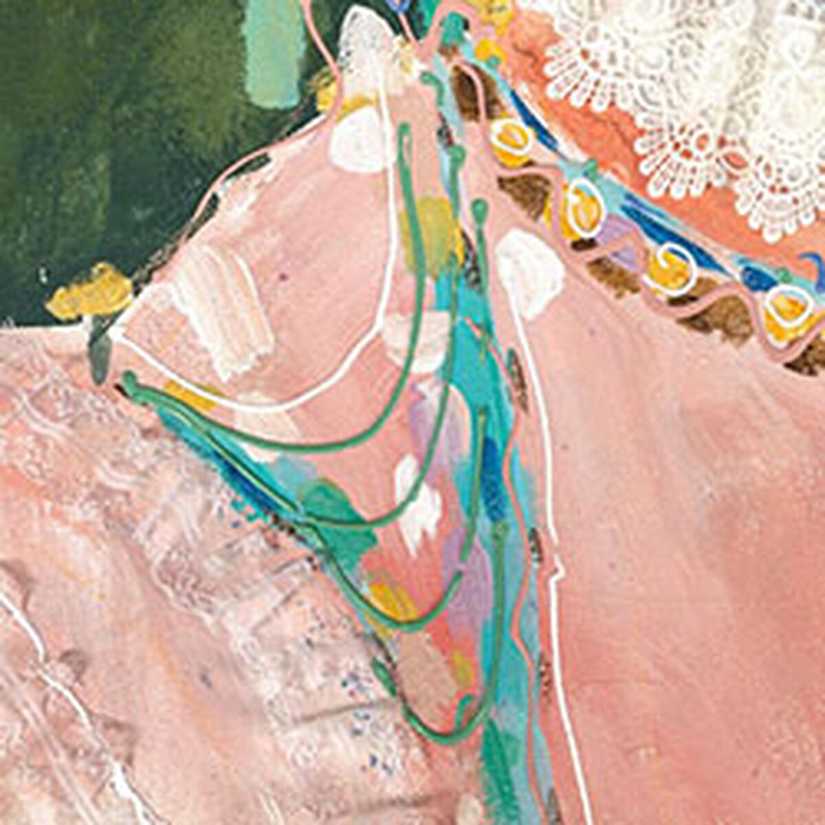 Lienzo DKD Home Decor Pino Lienzo 90 x 3,7 x 90 cm