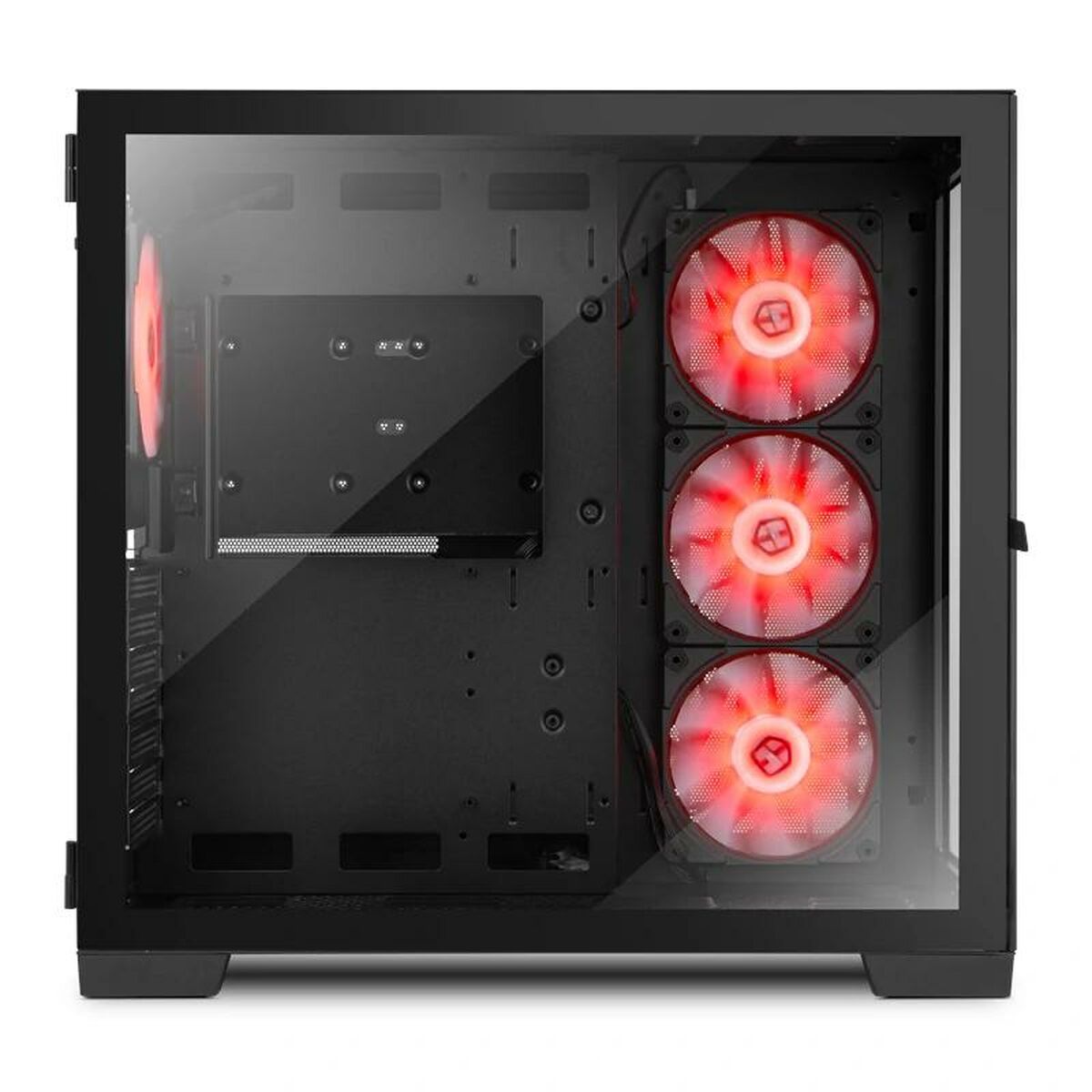 Caja Semitorre ATX Nox-Xtreme NXHUMMERASTRABK Negro Ventilador x 4