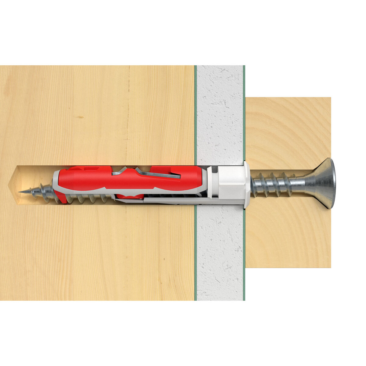 Caja de tornillos Fischer duotec (2 Unidades)