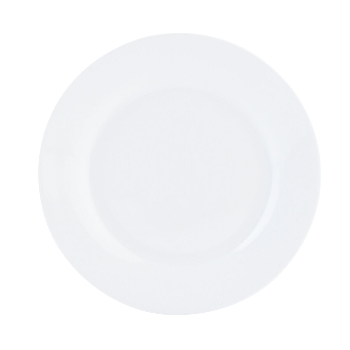 Plato Llano Quid Basic Blanco Cerámica 23 cm (12 Unidades)
