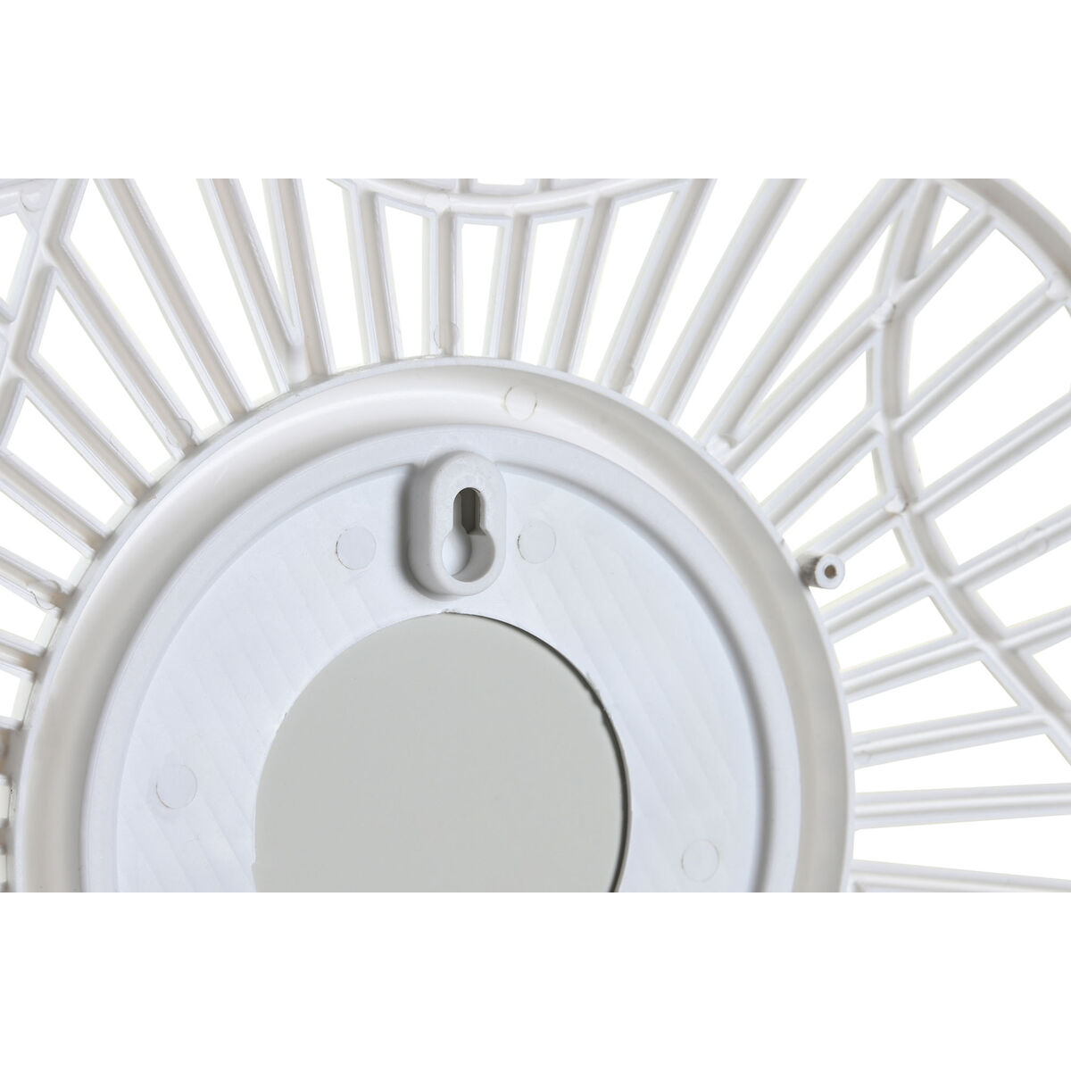 Juego de Espejos DKD Home Decor Cristal Dorado Blanco Polipropileno (25 x 2 x 25 cm) (2 Unidades)