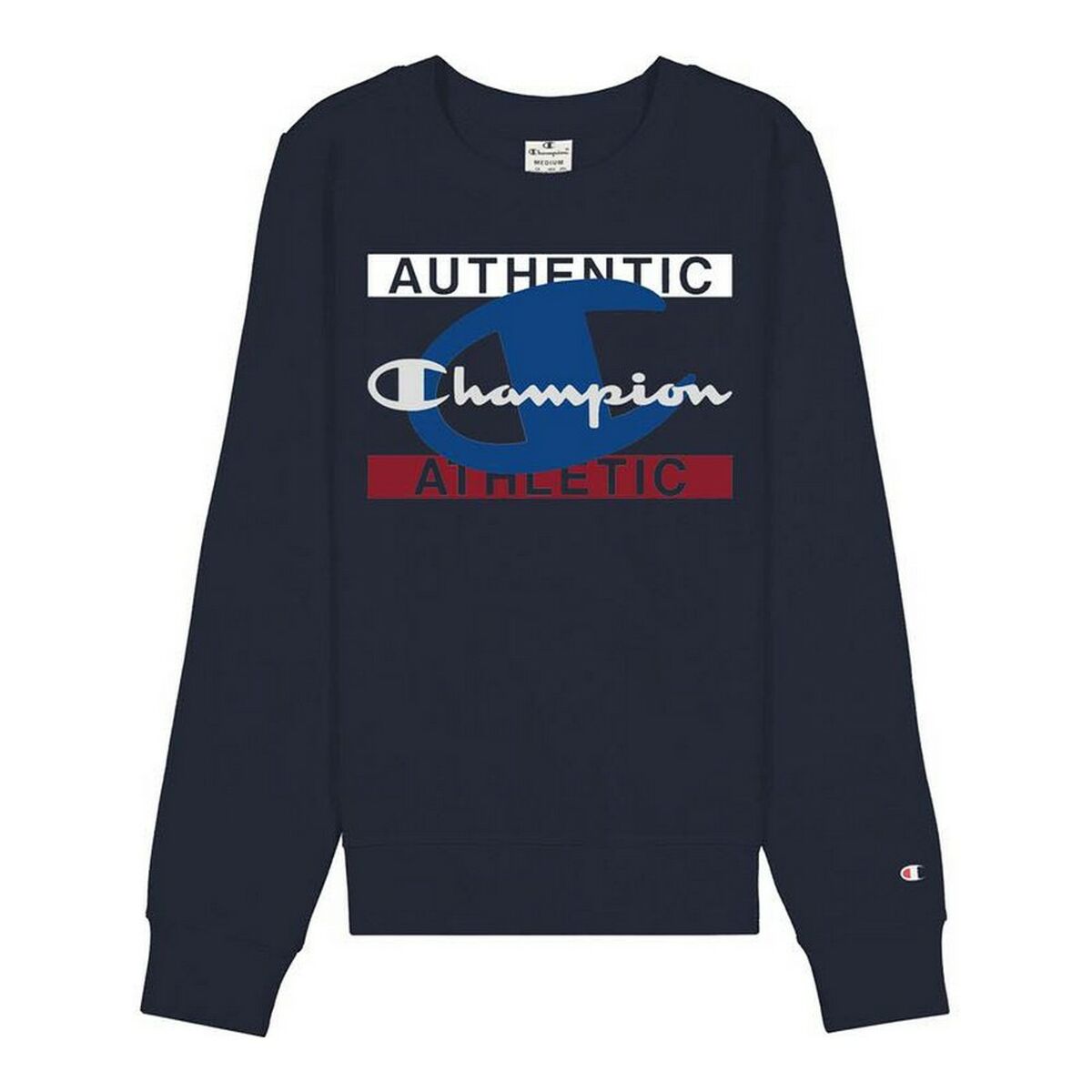Sudadera sin Capucha Hombre Champion Authentic Athletic Azul oscuro