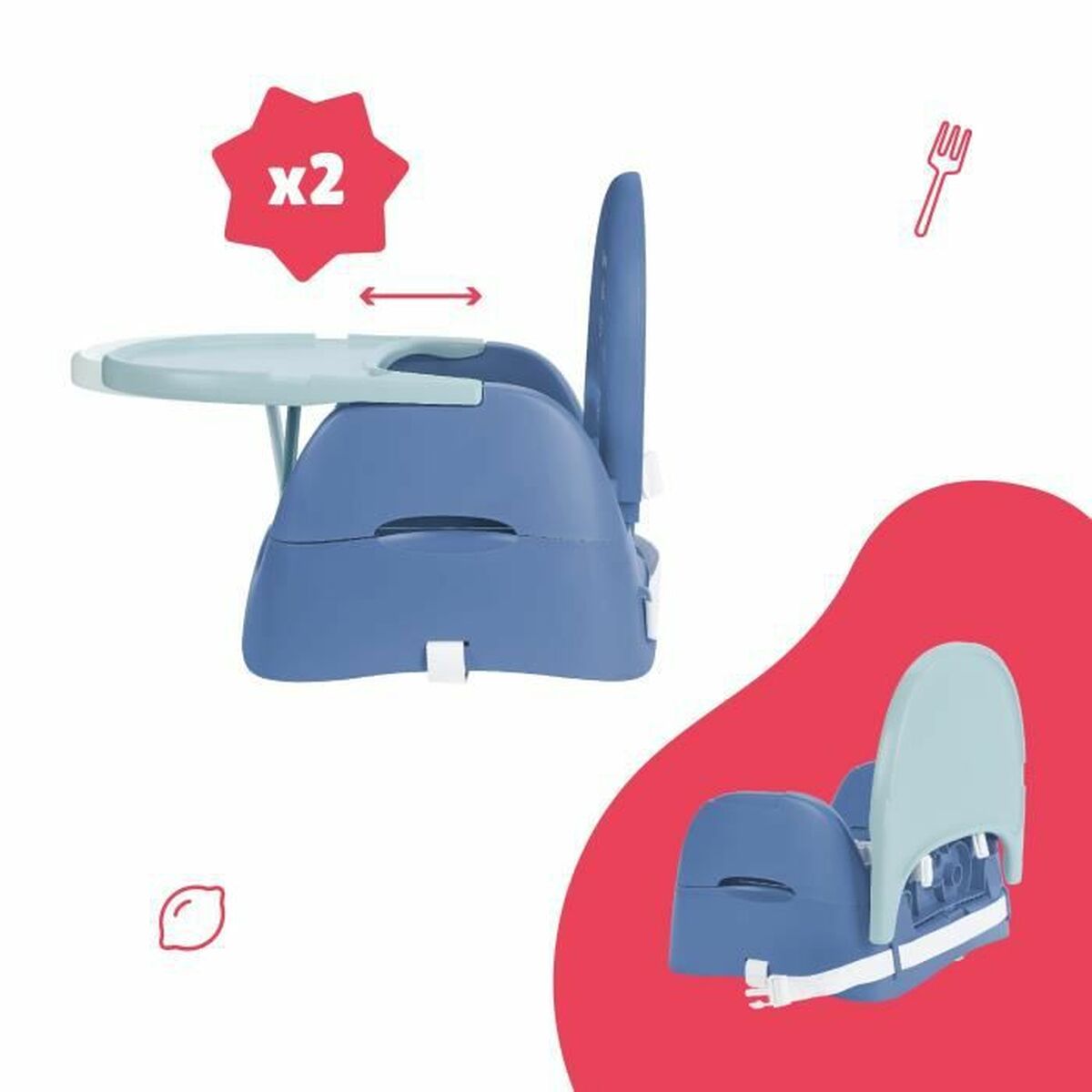 Trona Badabulle Azul