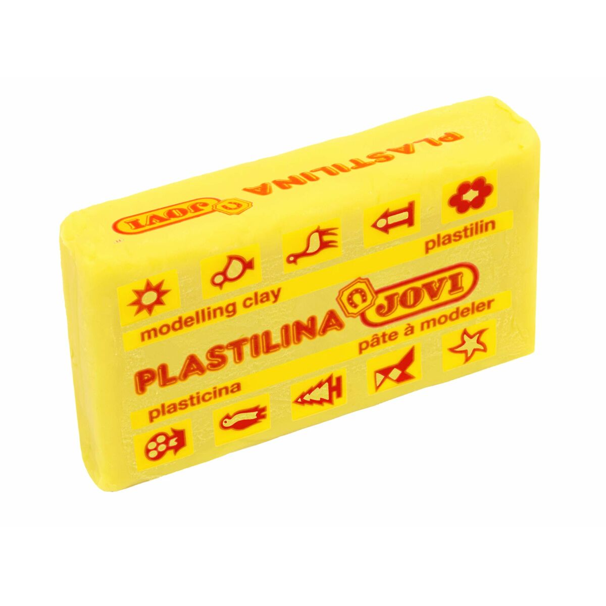 Plastilina Jovi Amarillo 50 g (30 piezas)
