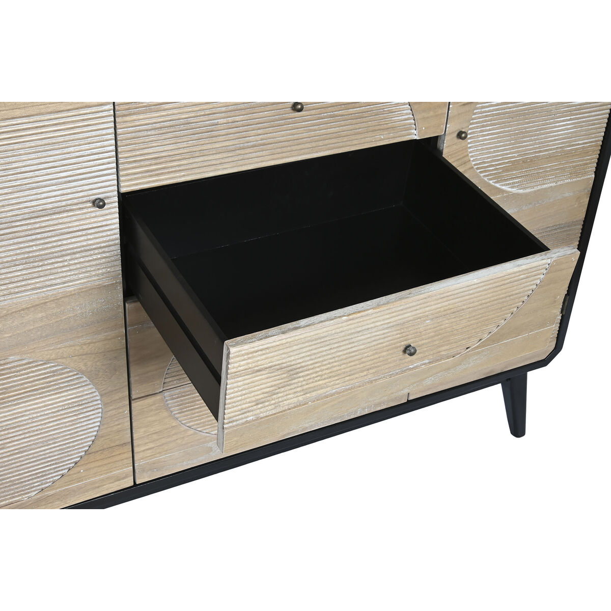 Aparador DKD Home Decor Negro Madera 120 x 40 x 90 cm