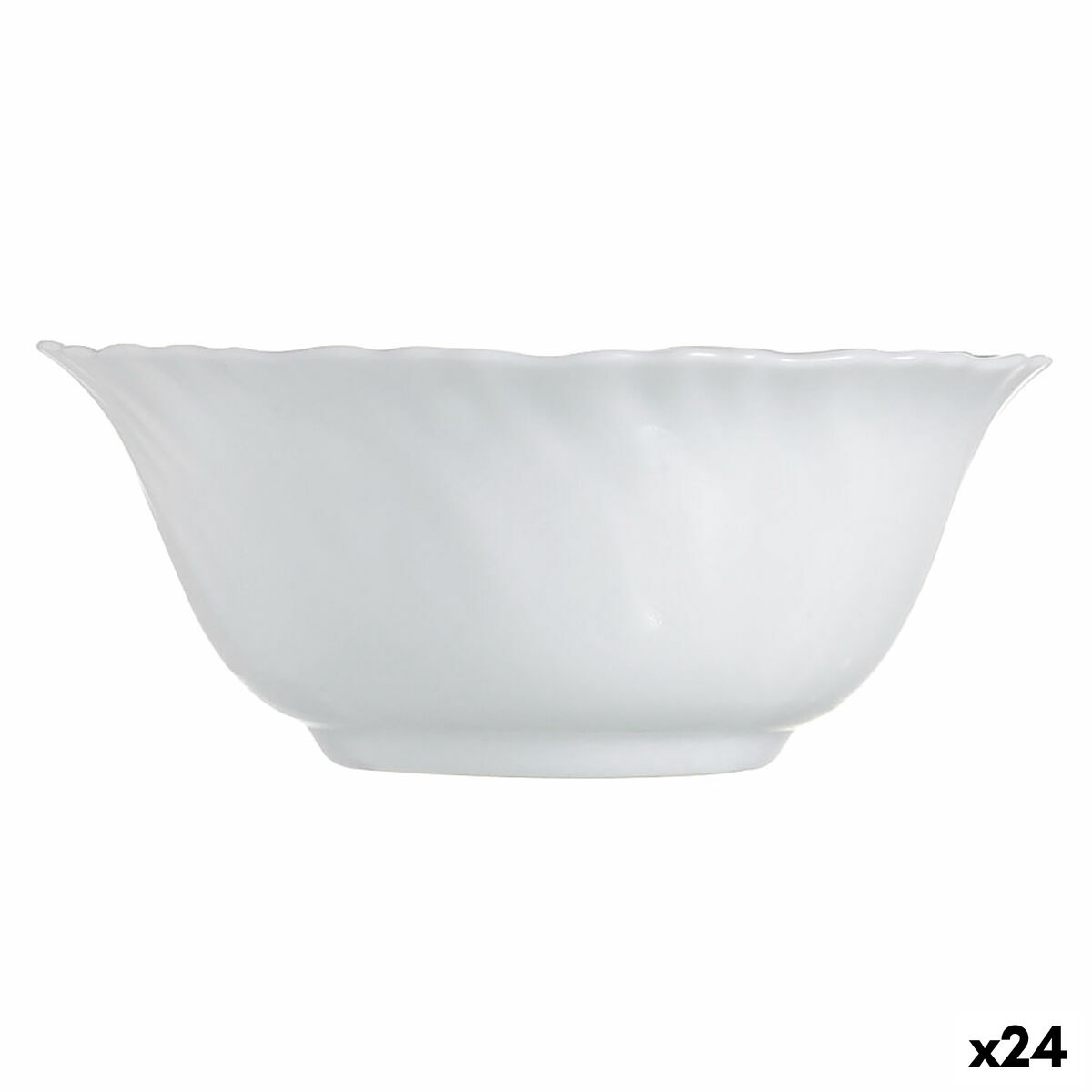 Ensaladera Luminarc Feston Blanco Vidrio 12 cm (24 Unidades)