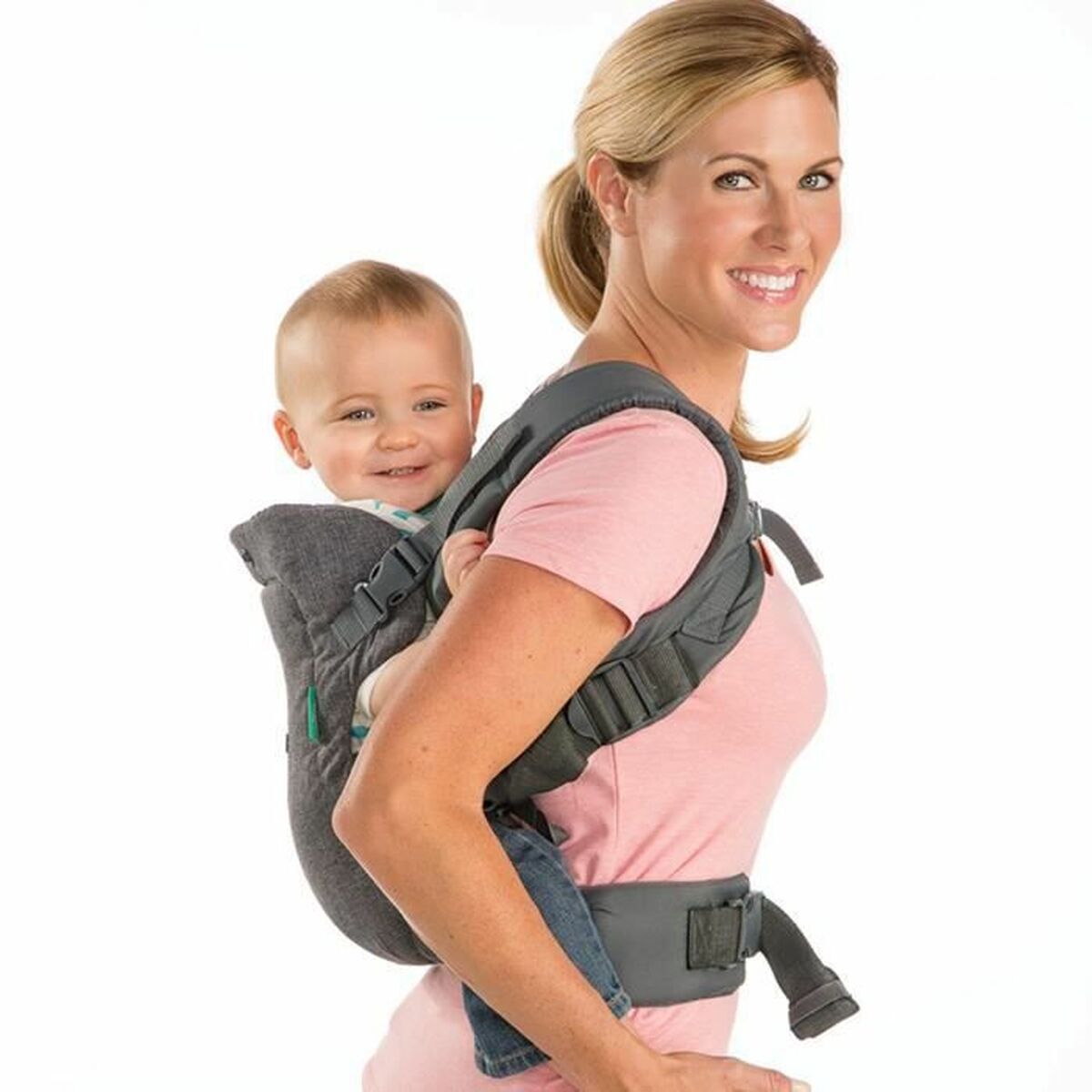 Mochila Portabebé Infantino Flip Ergo Gris + 0 Meses