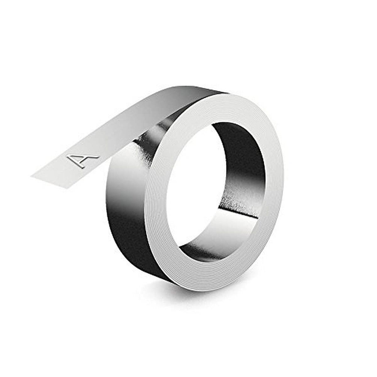 Cinta Laminada para Rotuladoras Dymo 31000 Rhino™ 12 mm Aluminio (10 Unidades)