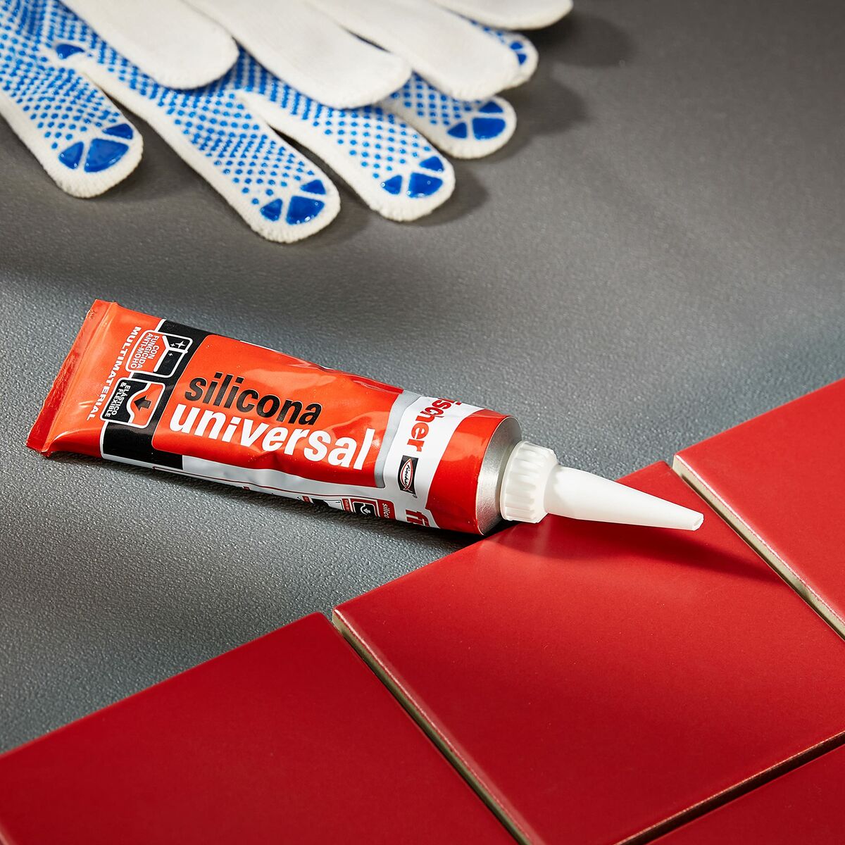 Silicona Fischer 98718 Universal Blanco 50 ml