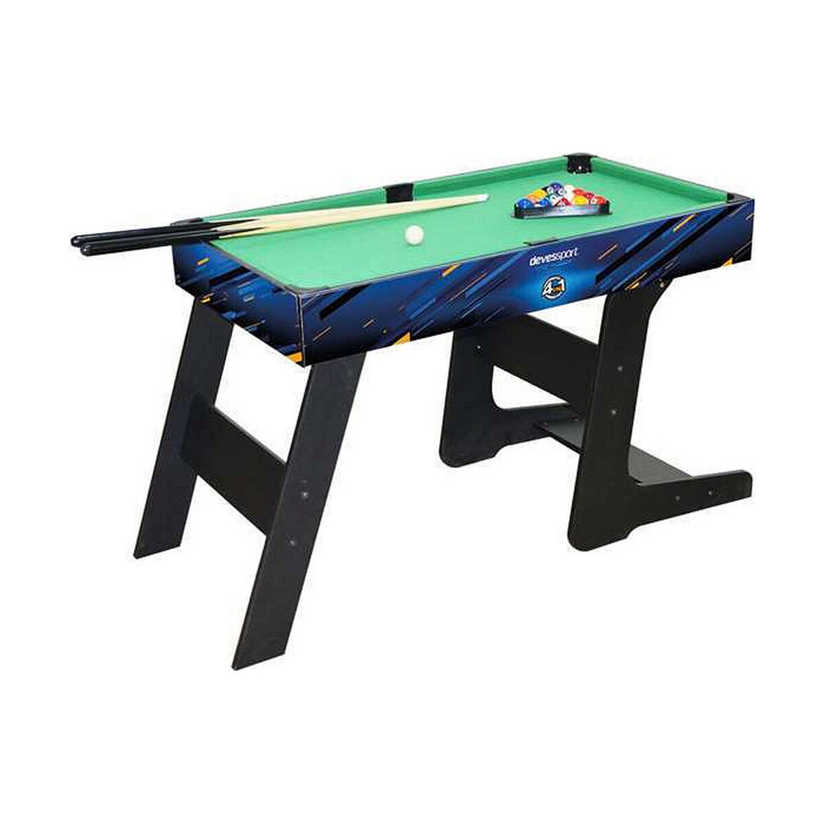 Mesa Multijuegos Plegable 4 en 1 115,5 x 63 x 16,8 cm Madera MDF